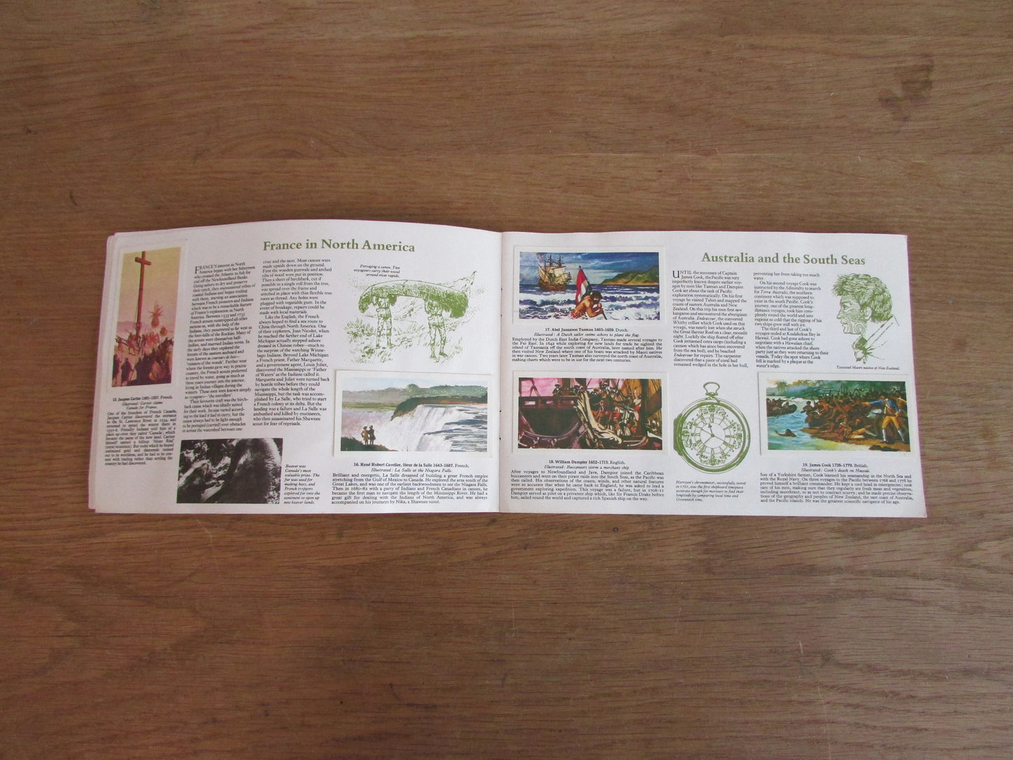 1970s Brooke Bond Picture Cards: History of Adventurers & Explorers, complete