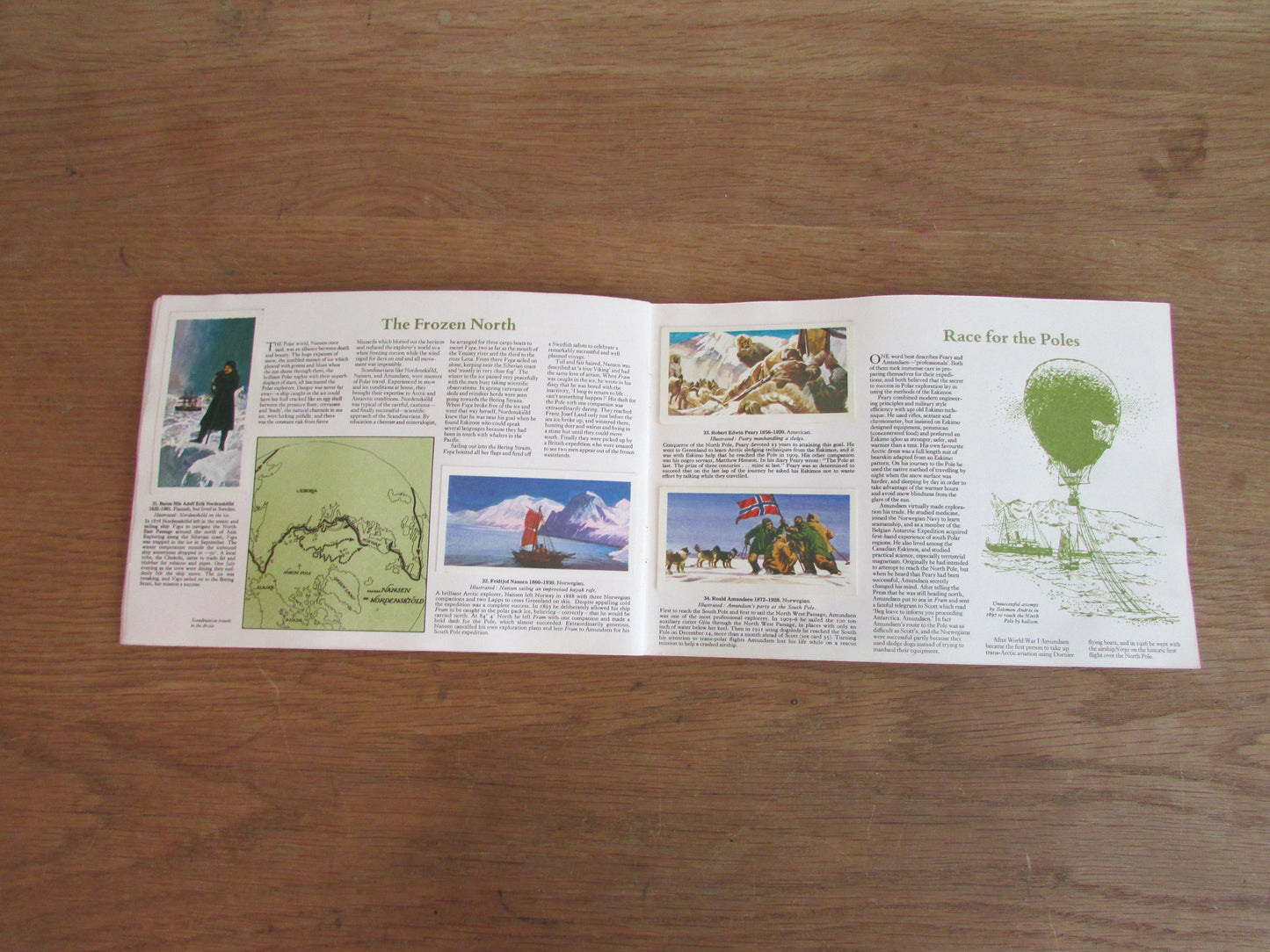 1970s Brooke Bond Picture Cards: History of Adventurers & Explorers, complete