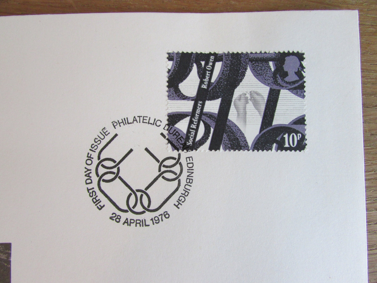 Set of four 1976 Post Office First Day Covers: Social Reformers