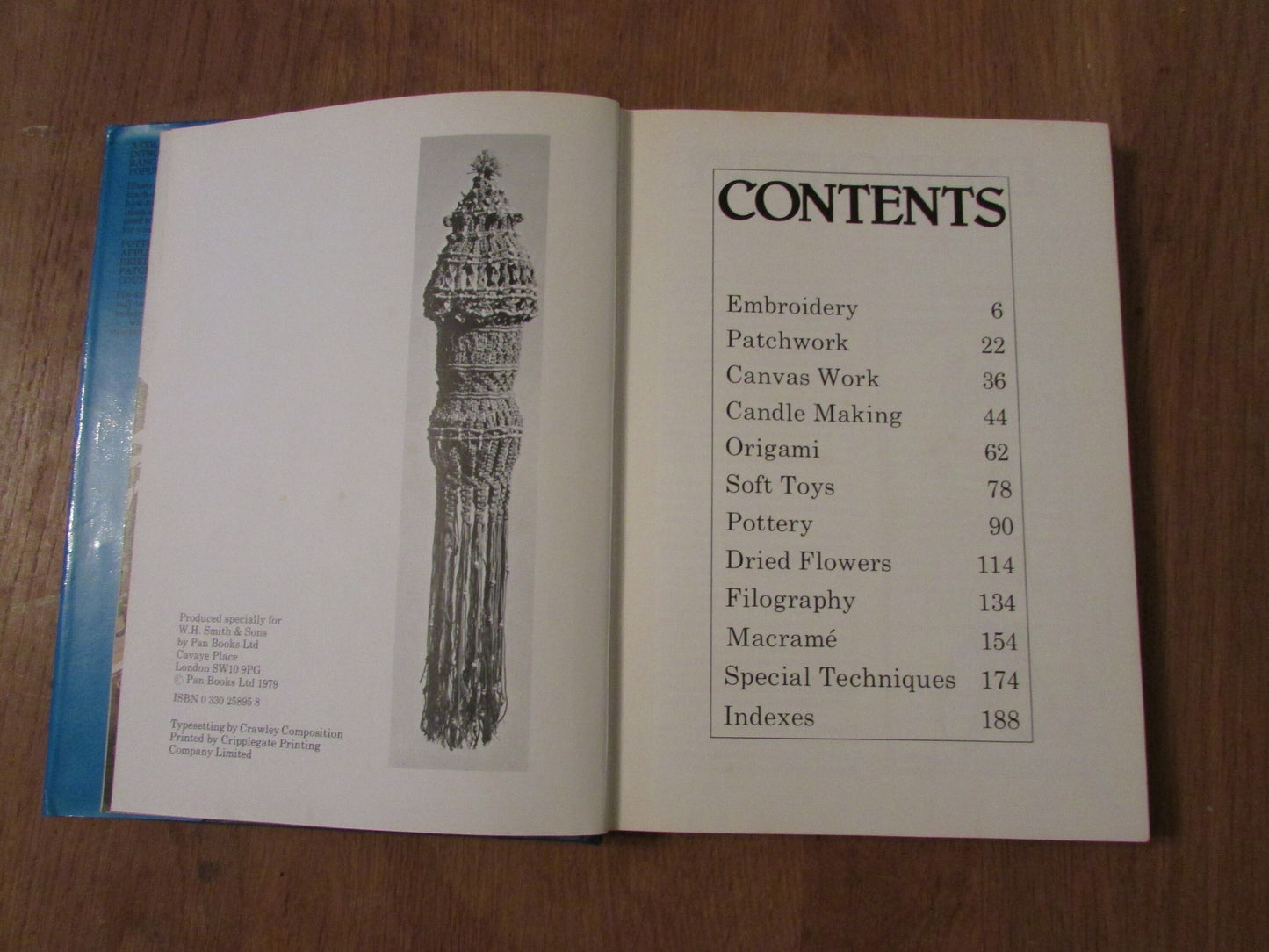 W.H Smith The Book of Crafts, by C. Pavey (Hardback, 1979)