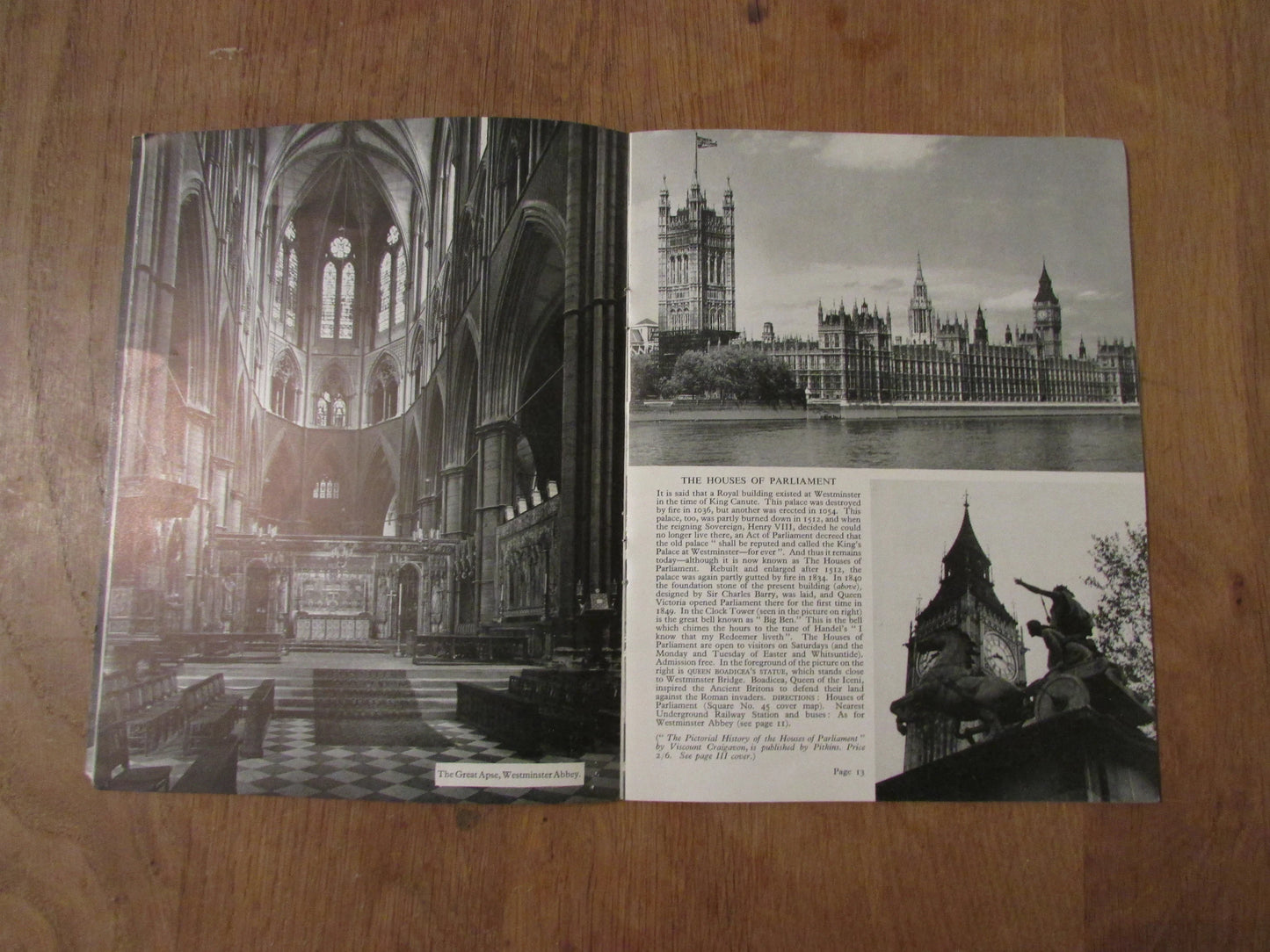 Vintage Pitkin London in Pictures: 95 Photos of Places of Interest with Histories & Guides