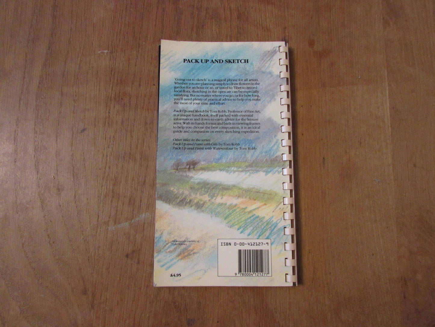 Pack Up and Sketch, by Tom Robb (Softback, 1986)