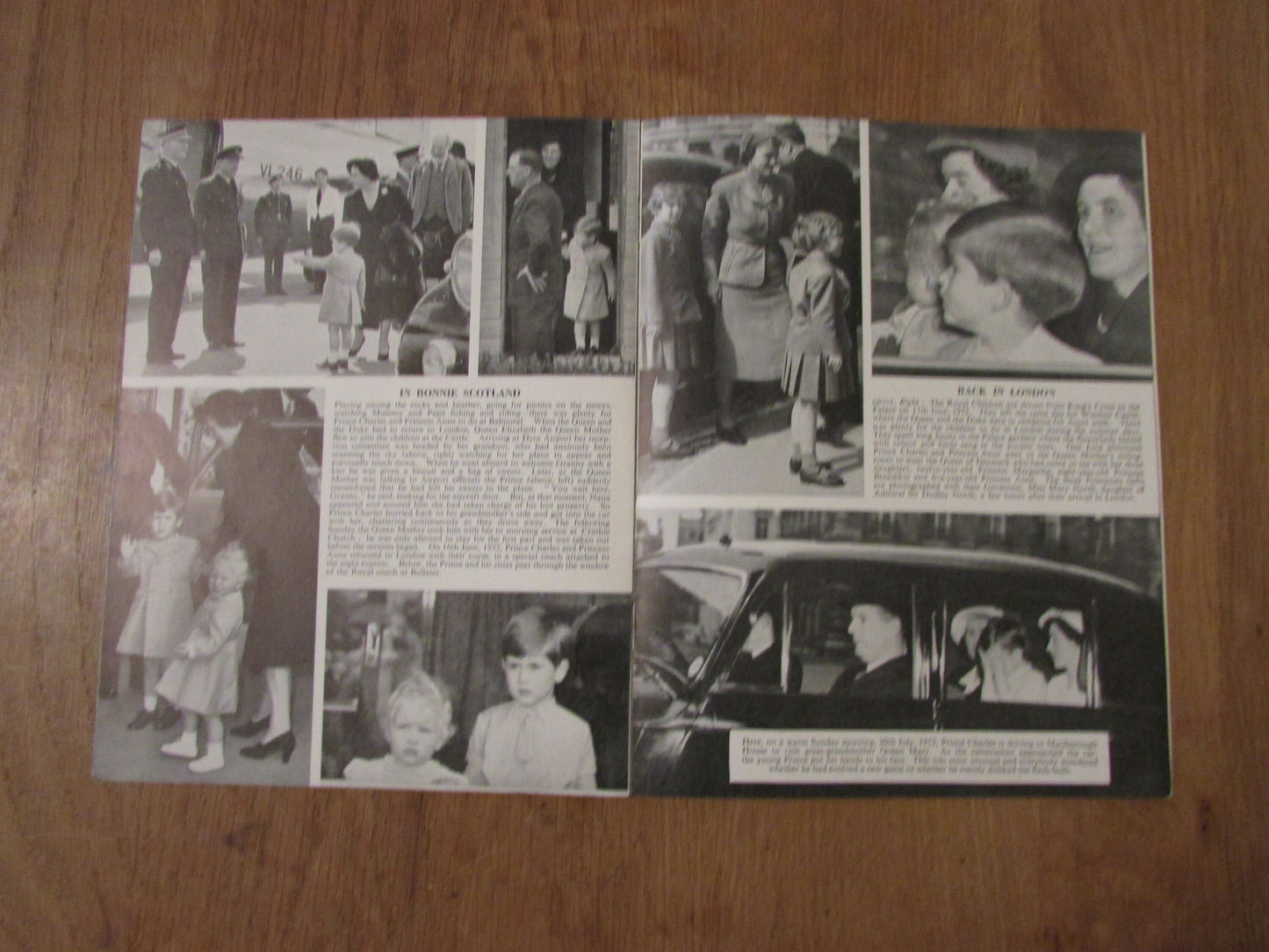 1953 Pitkin The Second Golden Gift Book of Prince Charles & Princess Anne