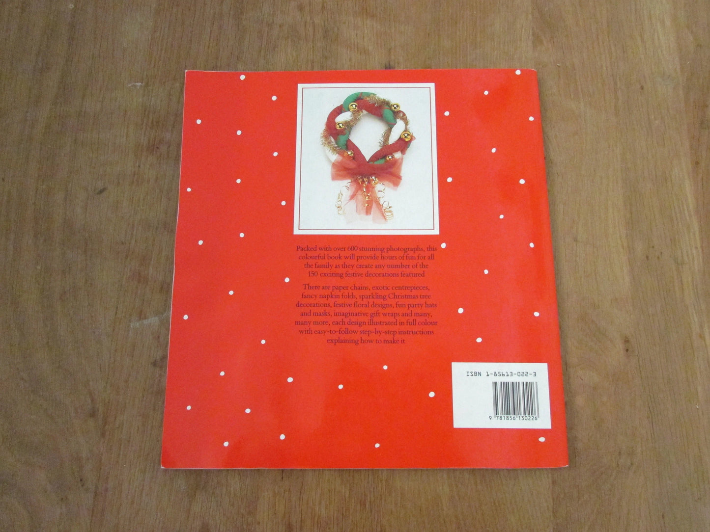 The Creative Christmas Book, by Jilly Glassborrow (Softback, 1988)