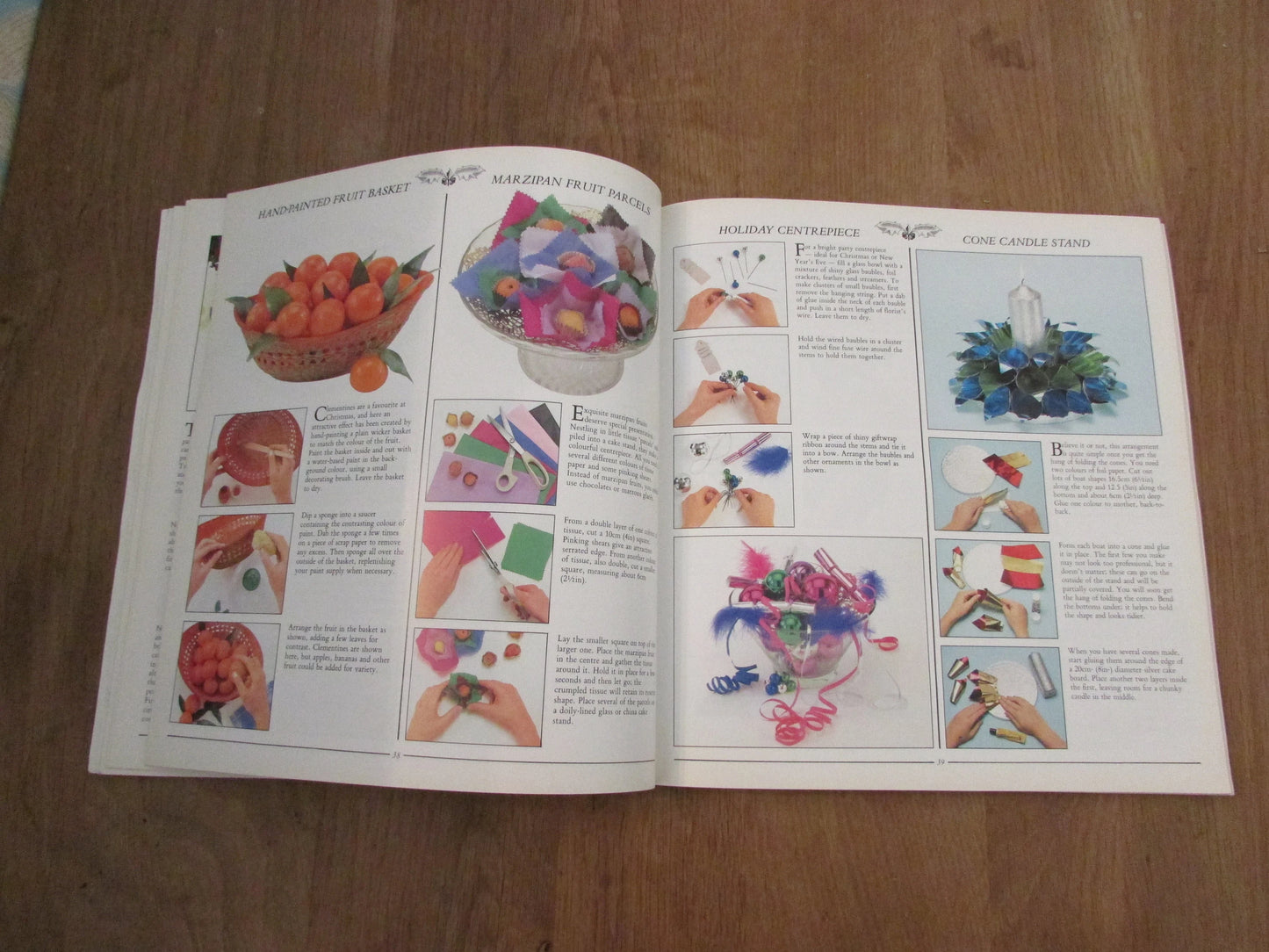 The Creative Christmas Book, by Jilly Glassborrow (Softback, 1988)
