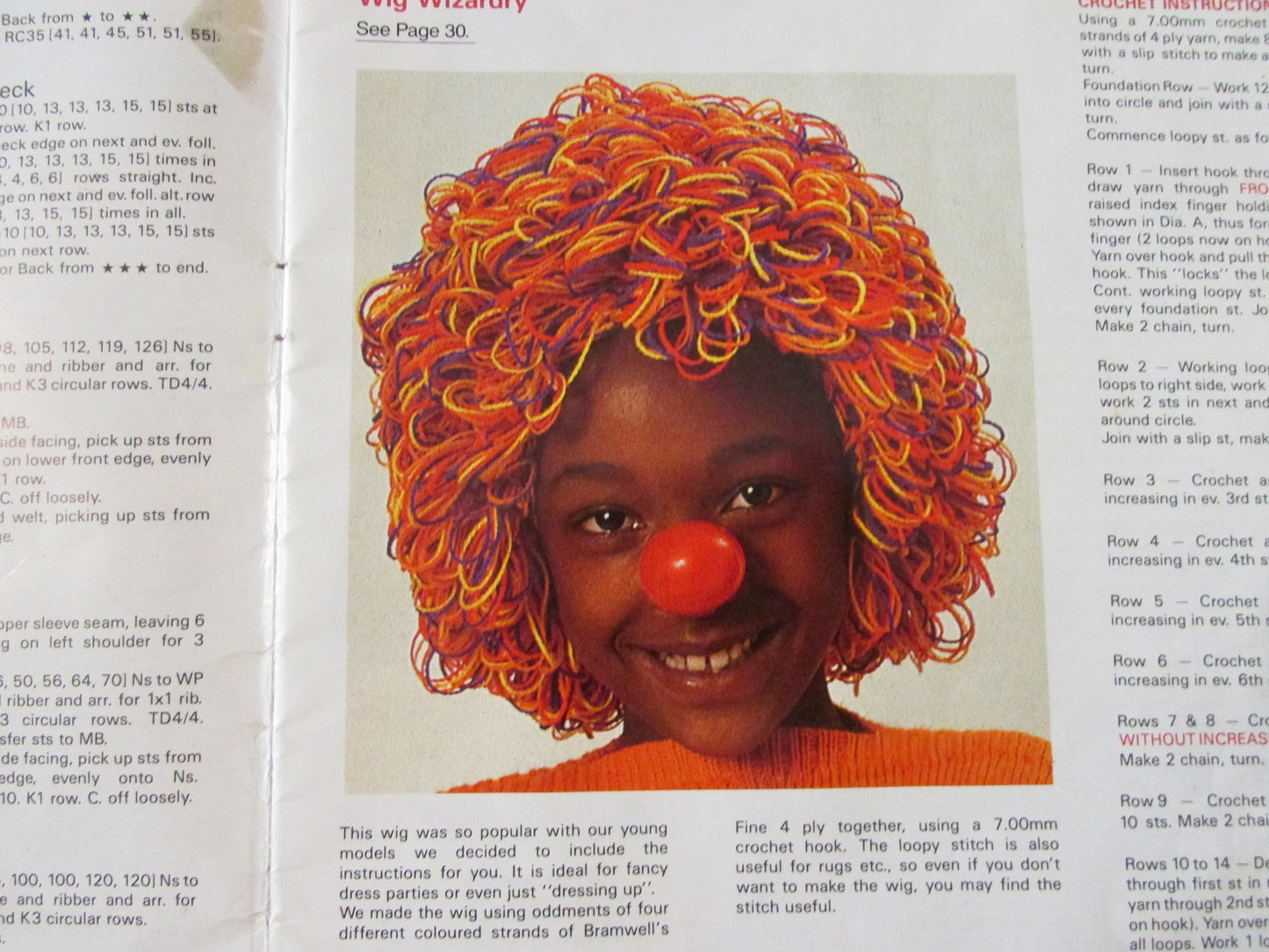 1987 Bramwell's Rogues Gallery Knit Book 2 machine pattern booklet