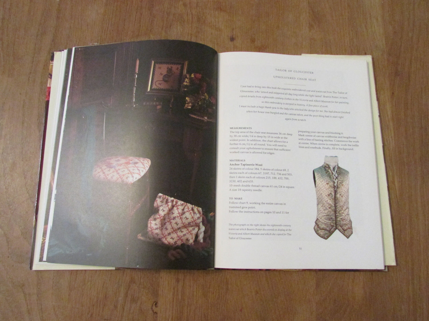 The Beatrix Potter Needlepoint Book, by Pat Menchini (Hardback, 1990)