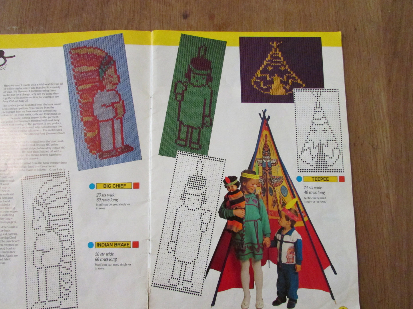 1987 Bramwell's Rogues Gallery Knit Book 2 machine pattern booklet