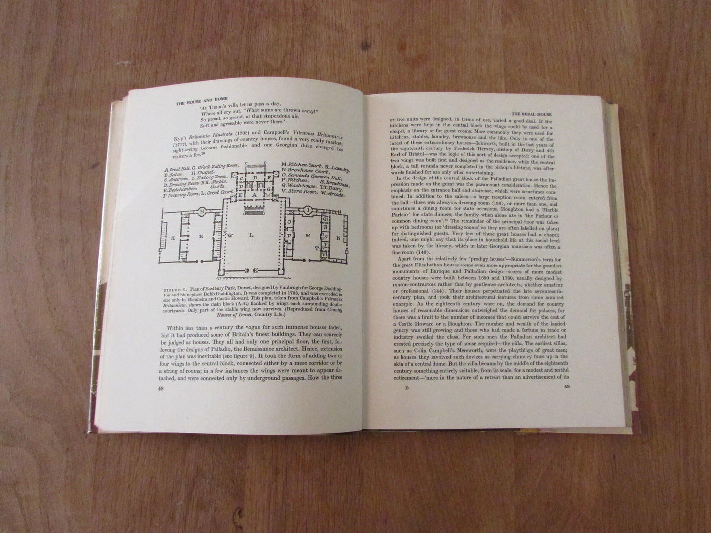 The House & Home: A Review of 900 Years of House Planning and Furnishing in Britain, by M. W. Barley (Hardback, 1971)