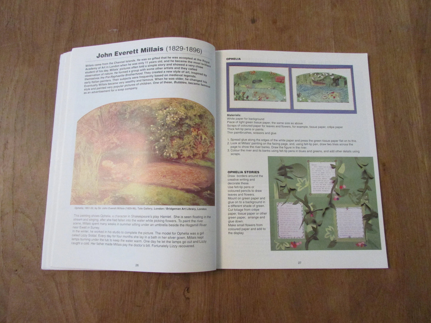 A Work of Art: Creative Activities Inspired by Famous Artists, by Joan Chambers, & other (Softback, 1995)