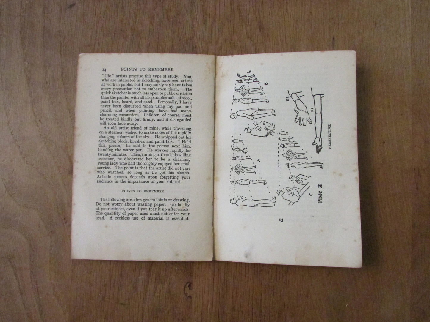 Warne's Arts & Crafts Series: How to Sketch From Life, by Len A. Doust (Softback, 1930s)