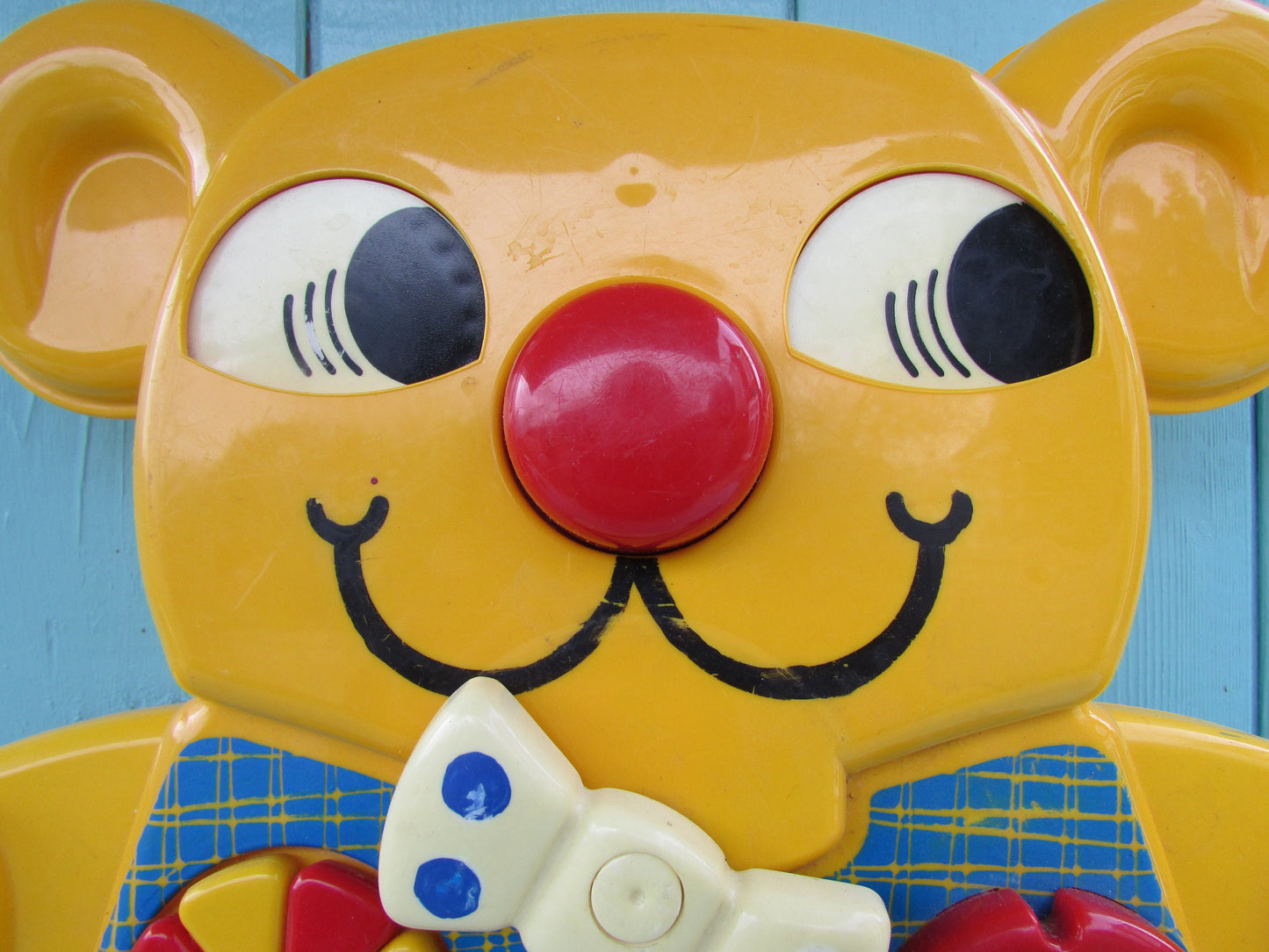 1982 Matchbox large teddy No-LL-4000 cot activity toy