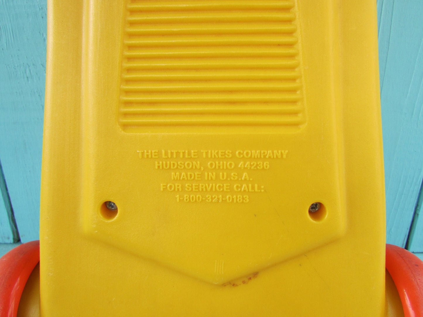 circa. 1980s Little Tikes Tap-a-Tune rolling musical xylophone toy