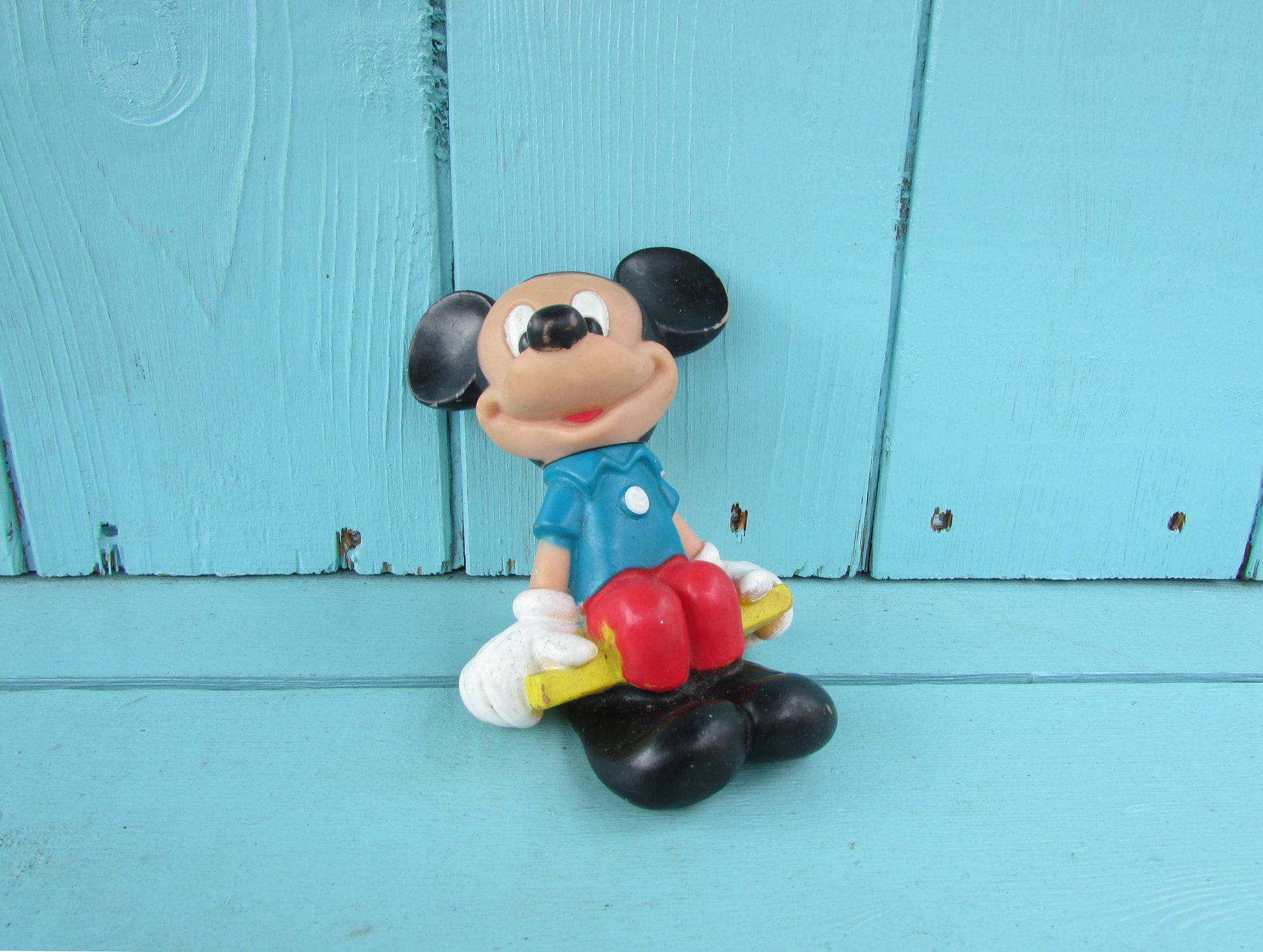 Vintage The Walt Disney Company vinyl Mickey Mouse squeak toy