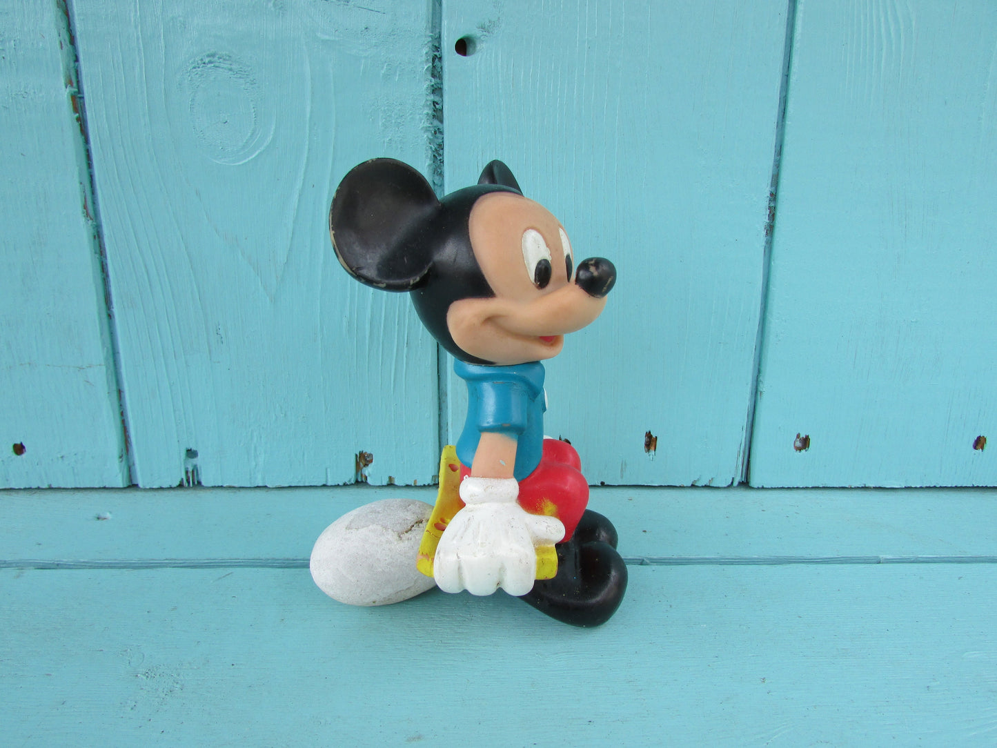 Vintage The Walt Disney Company vinyl Mickey Mouse squeak toy