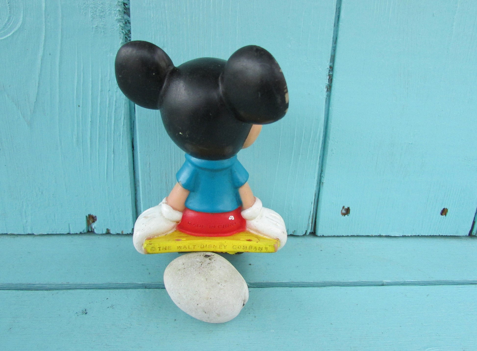 Vintage The Walt Disney Company vinyl Mickey Mouse squeak toy