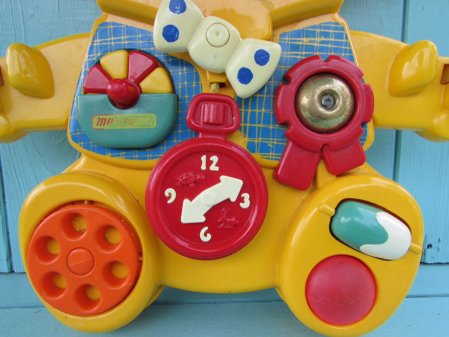 1982 Matchbox large teddy No-LL-4000 cot activity toy