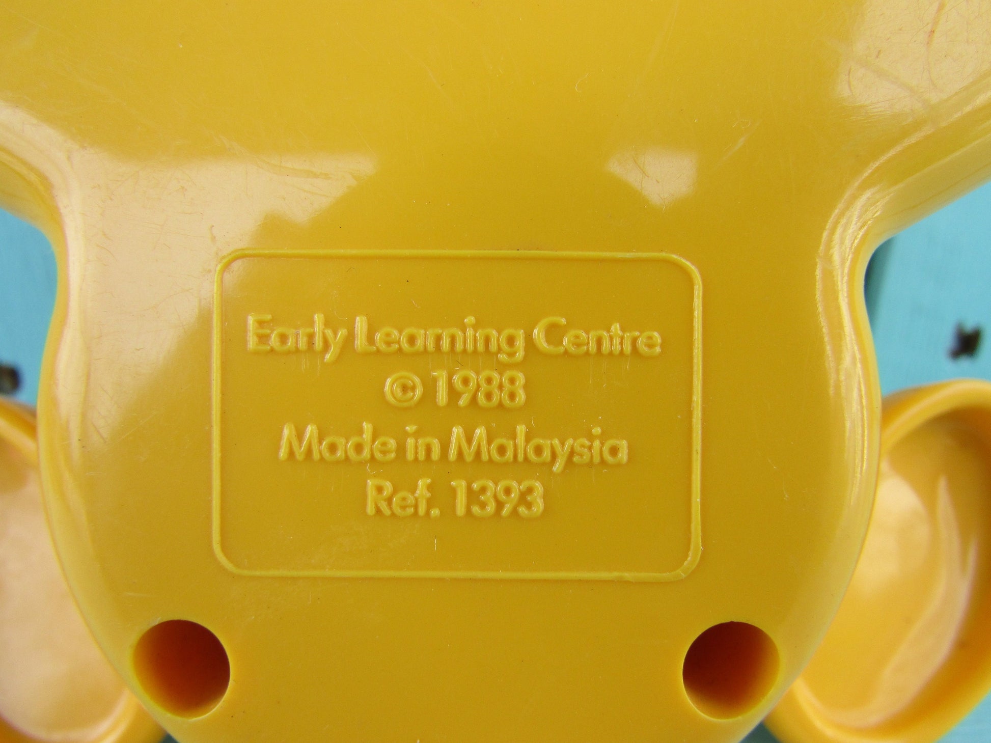 1988 Early Learning Centre Honey Bear musical cot toy