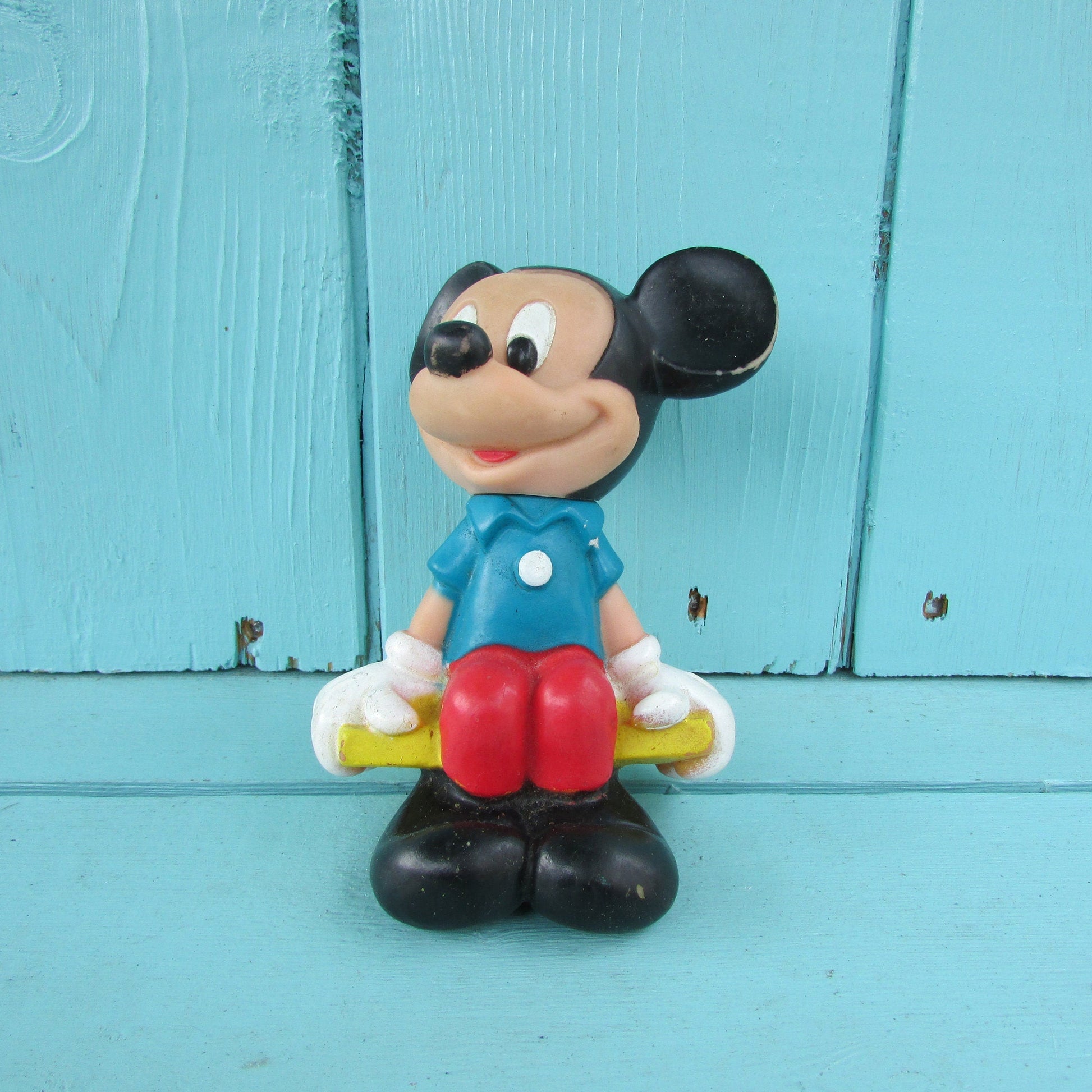 Vintage The Walt Disney Company vinyl Mickey Mouse squeak toy