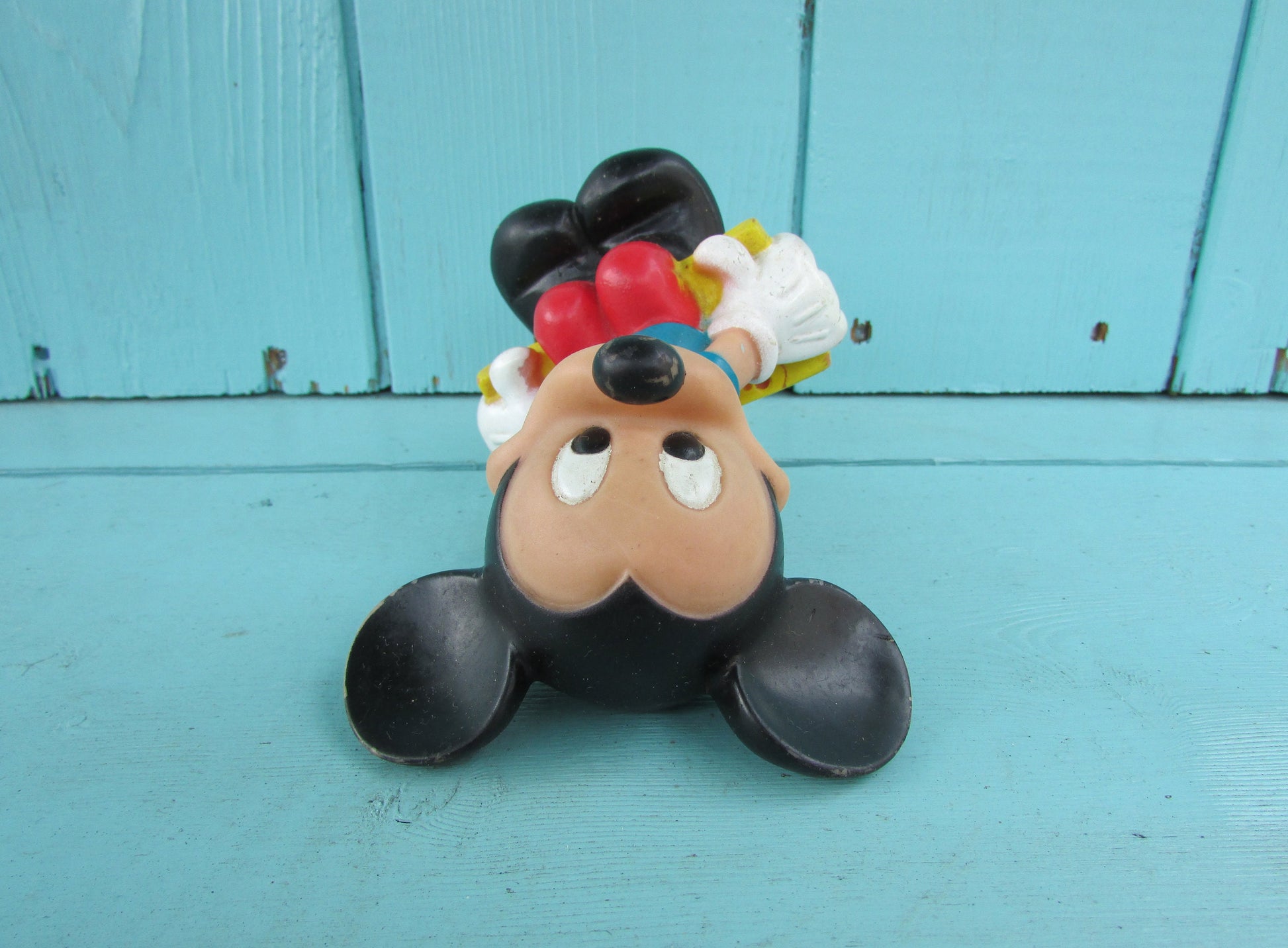 Vintage The Walt Disney Company vinyl Mickey Mouse squeak toy