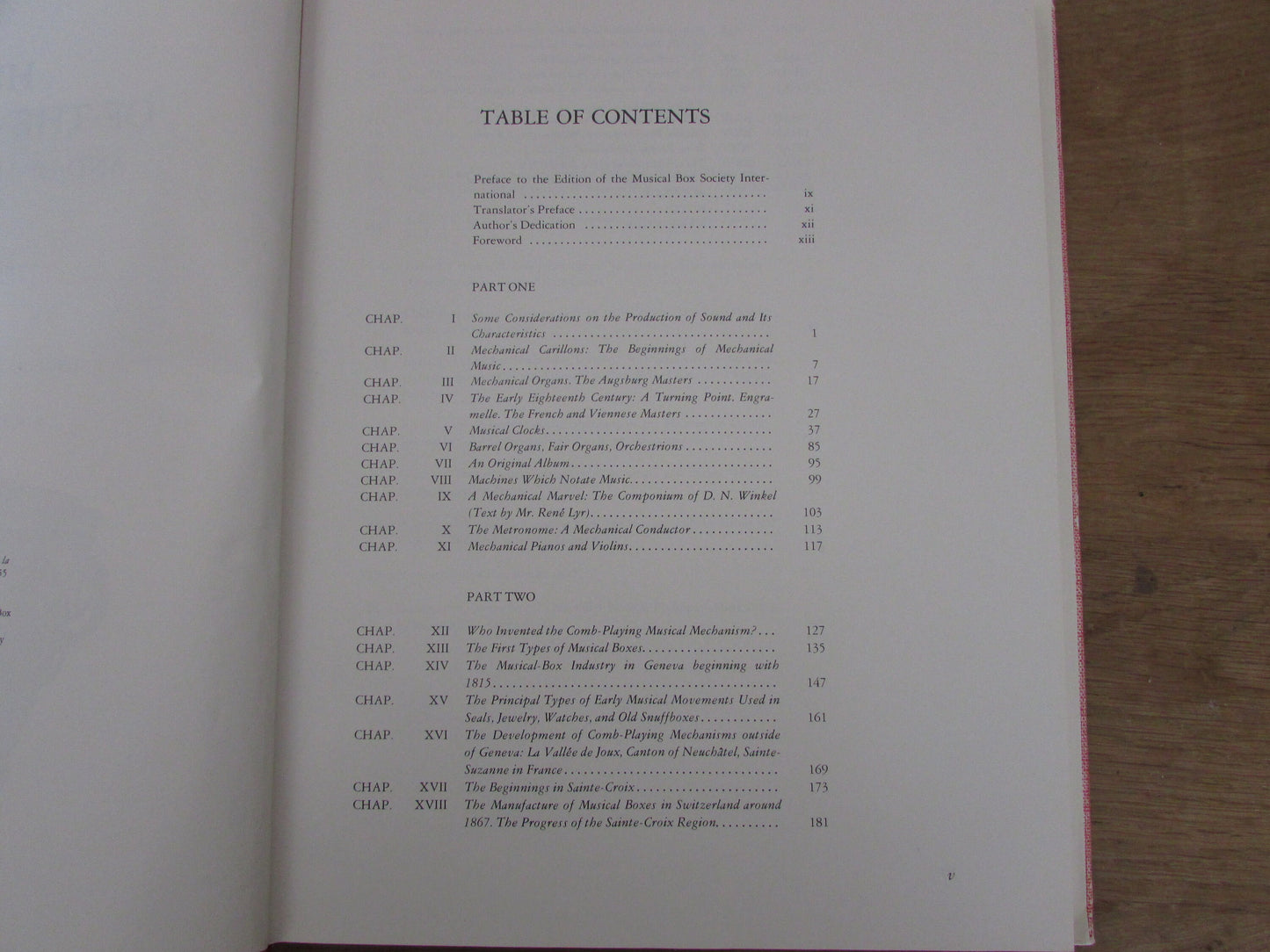 The History of The Musical Box and of Mechanical Music, by Alfred Chapuis (Hardback, 1980)