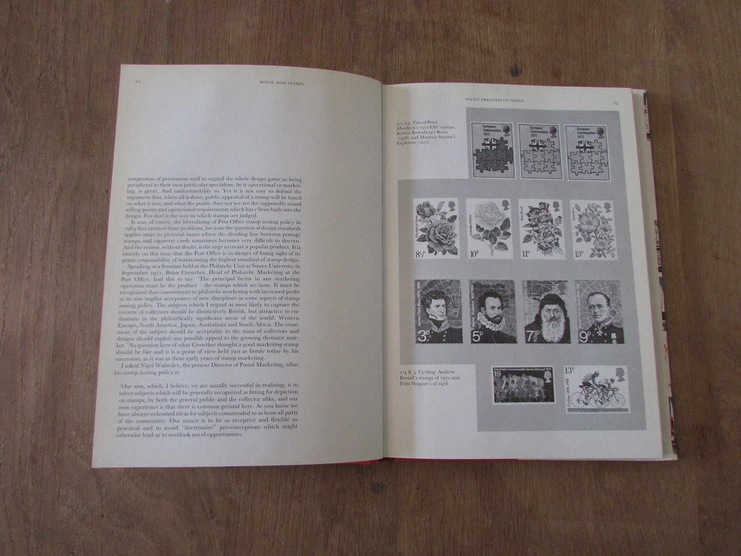 Royal Mail Stamps: A survey of British Stamp Design, by Stuart Rose (Hardback, 1980)