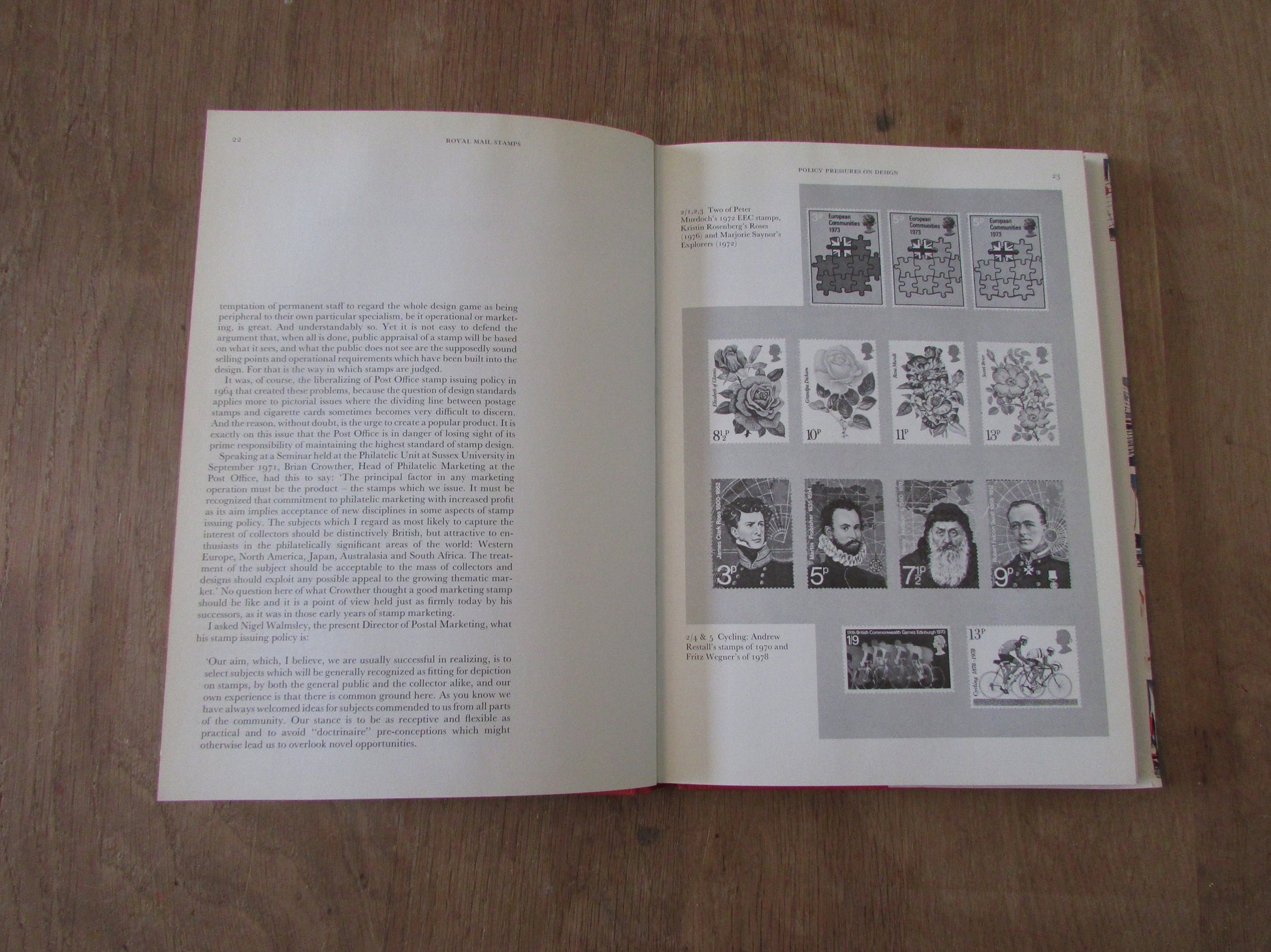 Royal Mail Stamps: A survey of British Stamp Design, by Stuart Rose (Hardback, 1980)