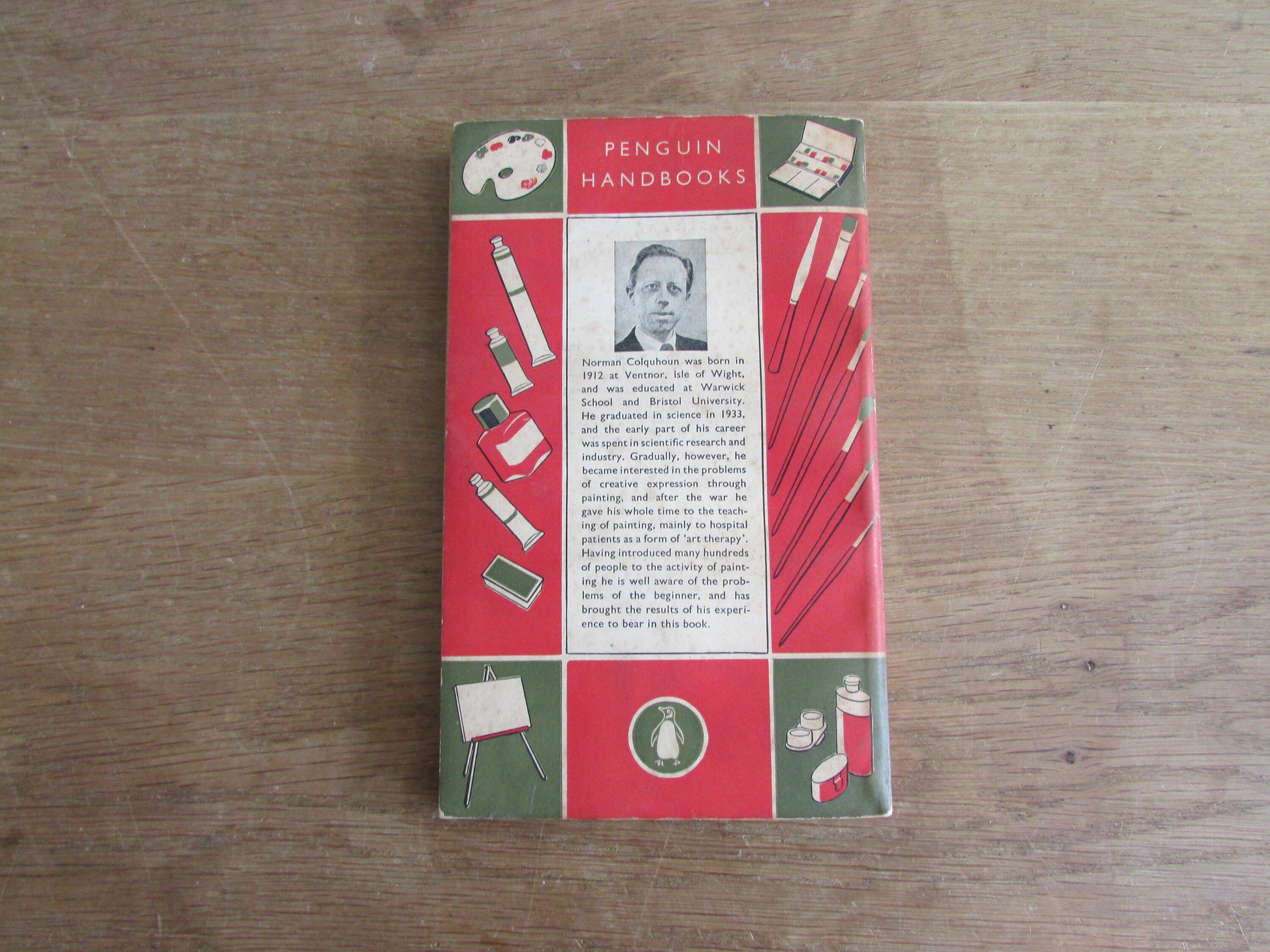 Penguin Handbook: Paint Your Own Pictures, by Norman Colquhoun (Softback, 1954)