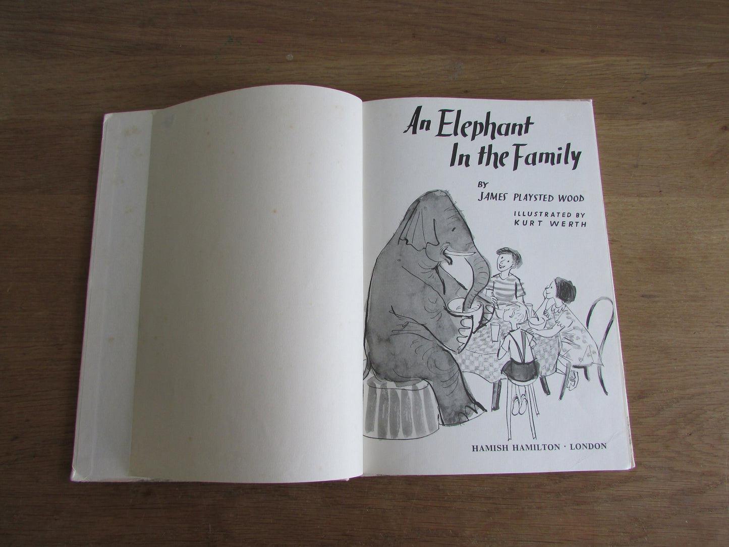 An Elephant in The Family, by James Playsted Wood (Hardback, 1963)