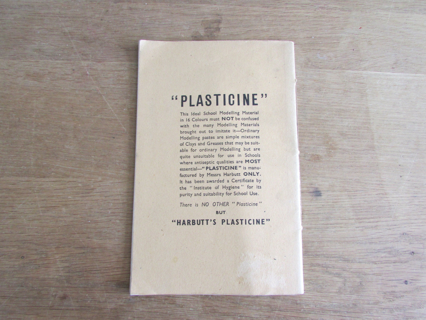 Harbutt's "Plastic" Series: First Steps in Modelling, by Winifred M. Colliss (Softback, 1940s)