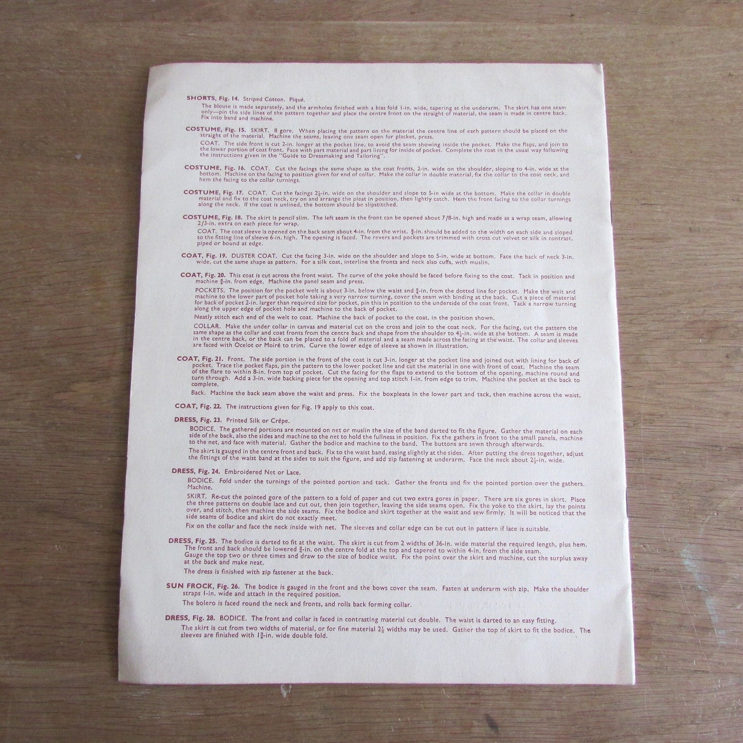 Mid-century The Haslam System of Dresscutting Illustrated Book of Draftings No.23: Coronation Spring & Summer