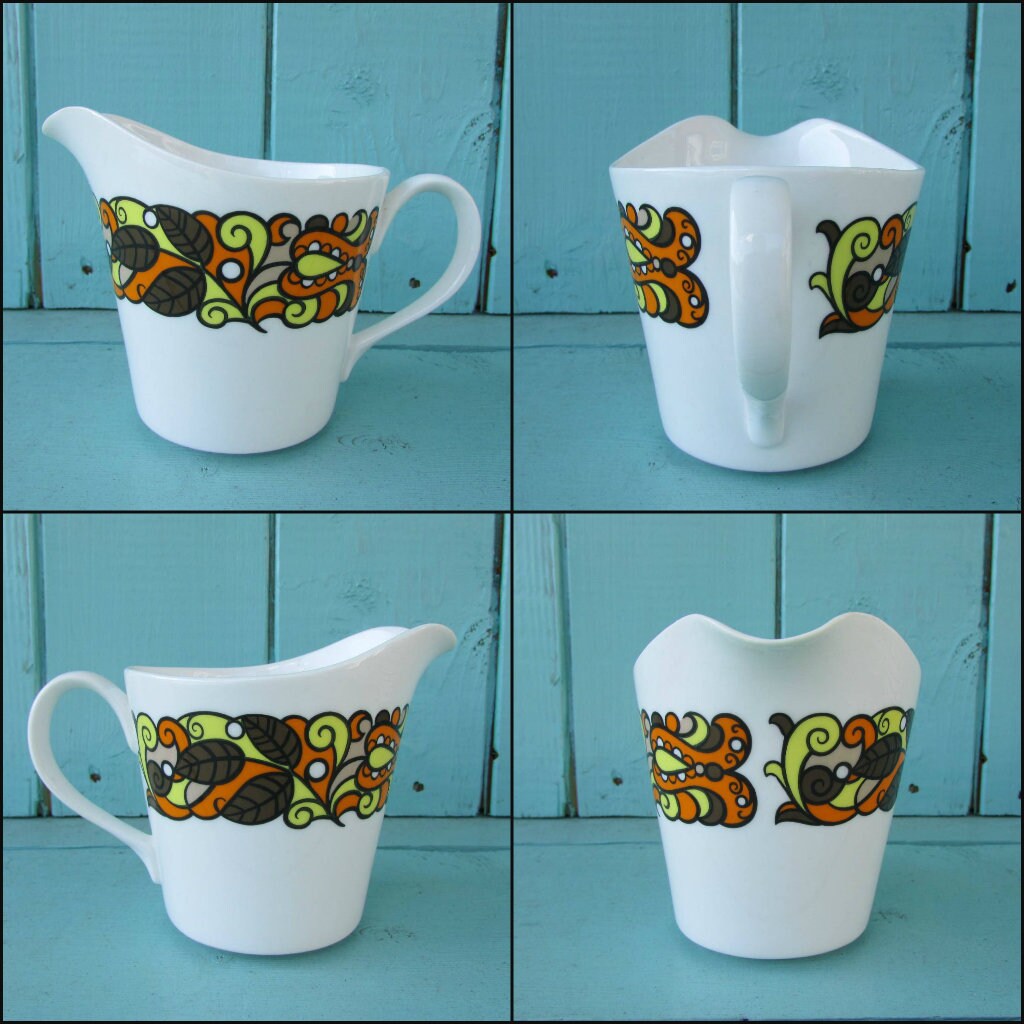 1960s/70s Ridgeway "Indian Summer" tea set