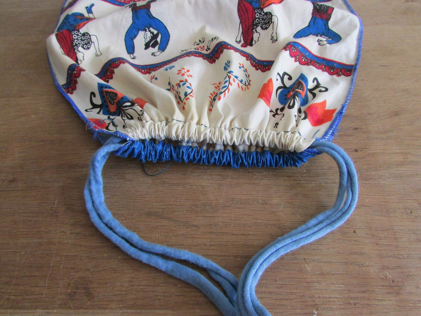 Vintage Portugal souvenir drawstring bag