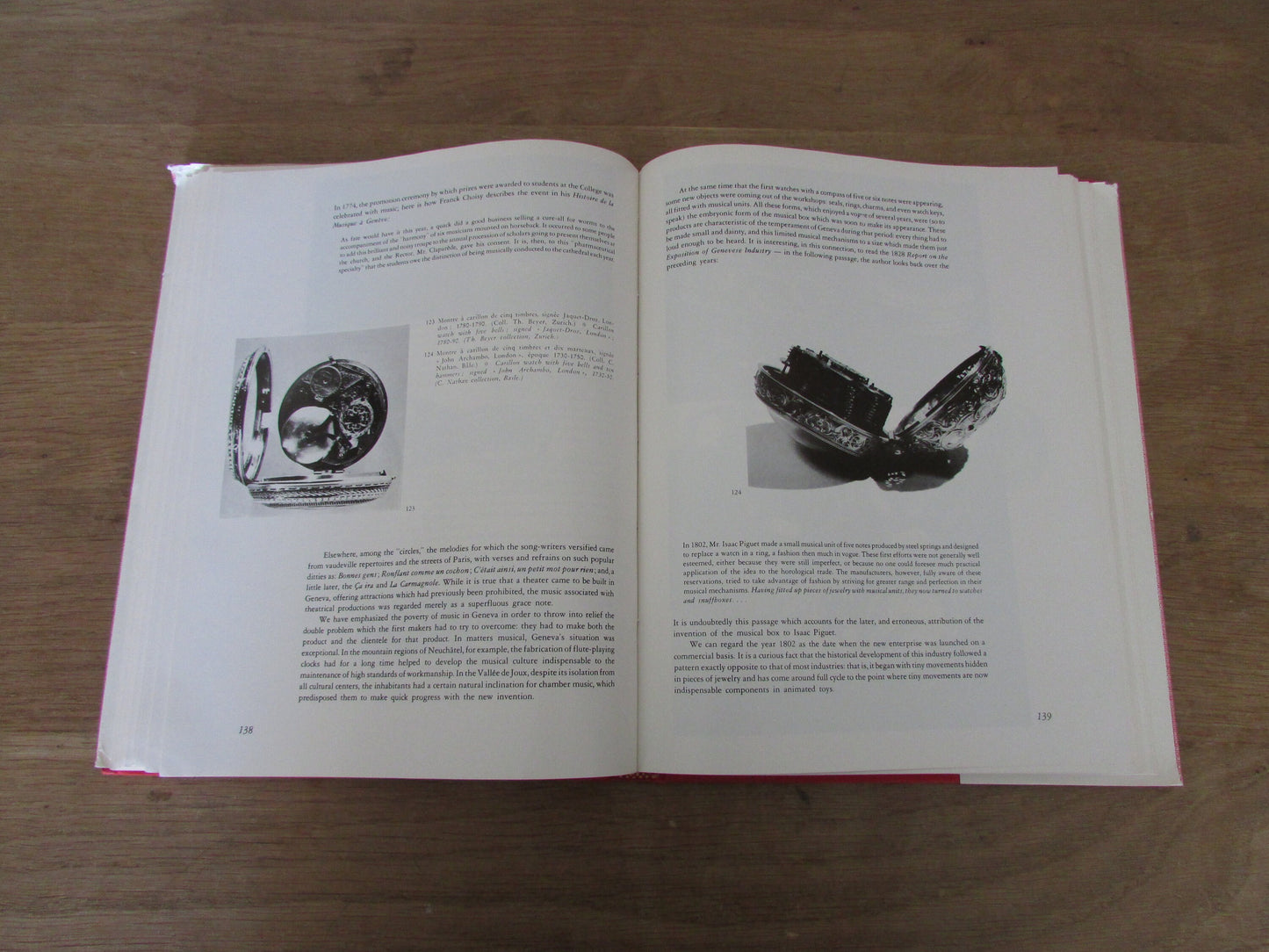 The History of The Musical Box and of Mechanical Music, by Alfred Chapuis (Hardback, 1980)