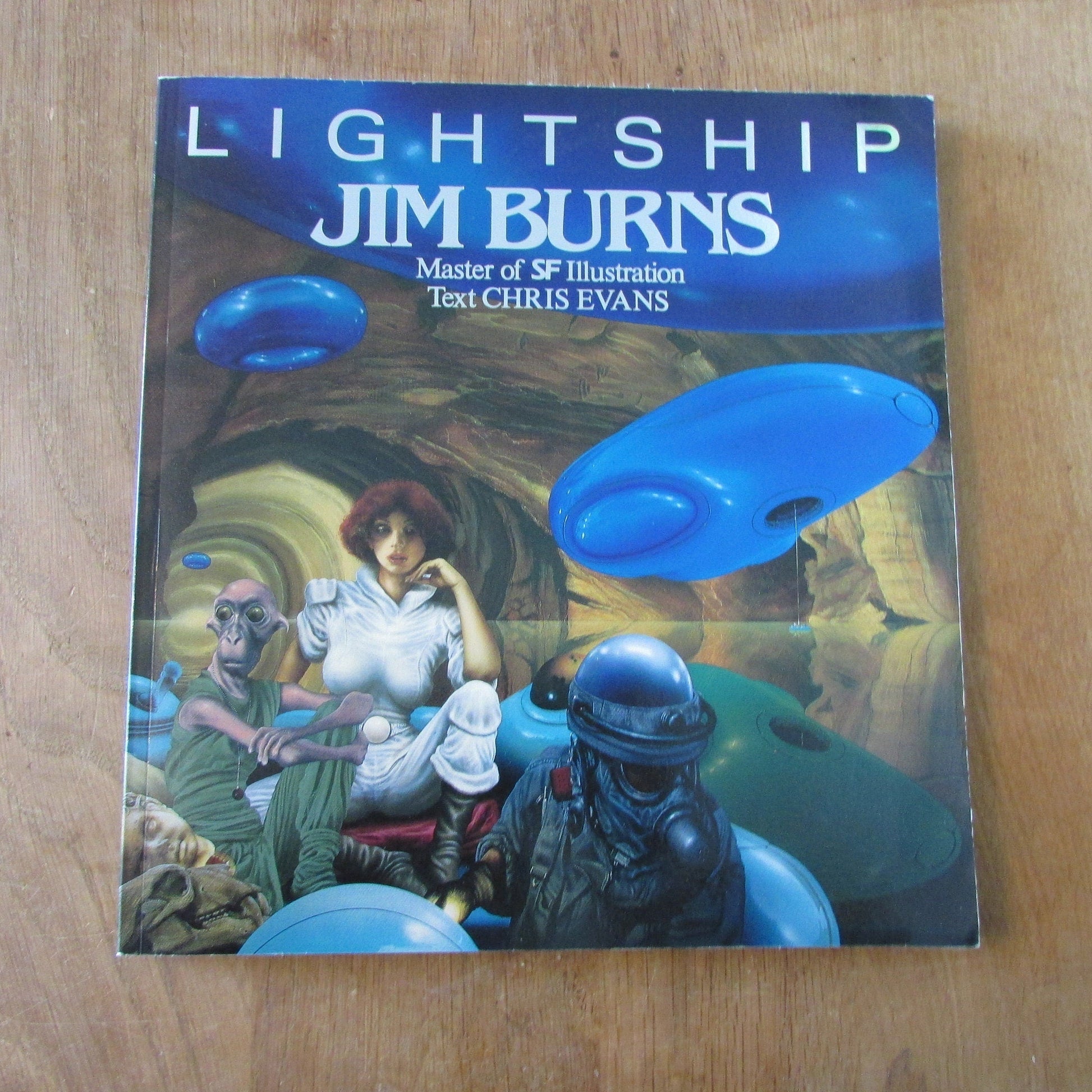 Lightship by Jim Burns: Master of SF Illustration, by Chris Evans (Softback, 1985)