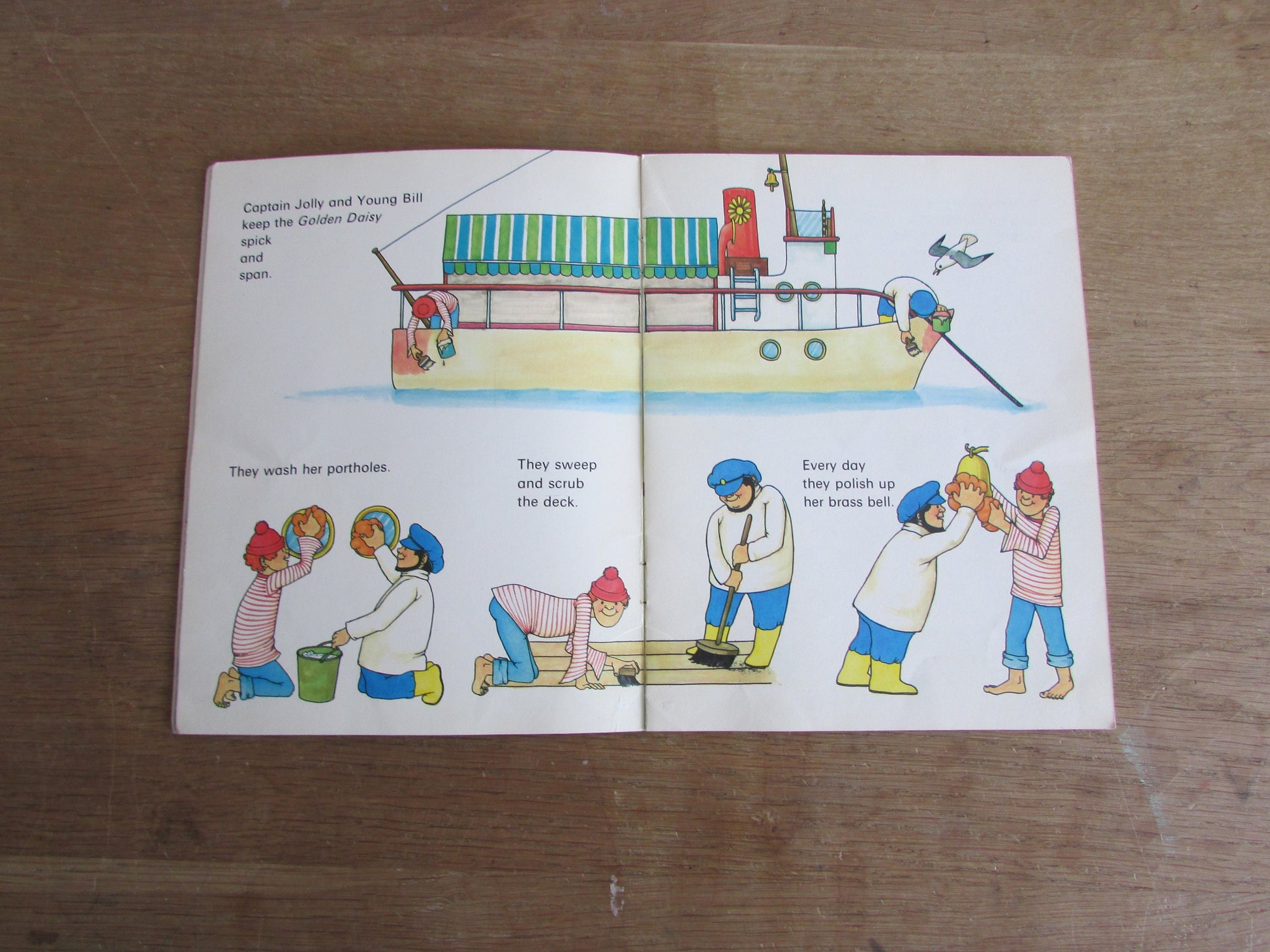 Piccolo Picture Books: Captain Jolly & His Boat (Softback, 1979)