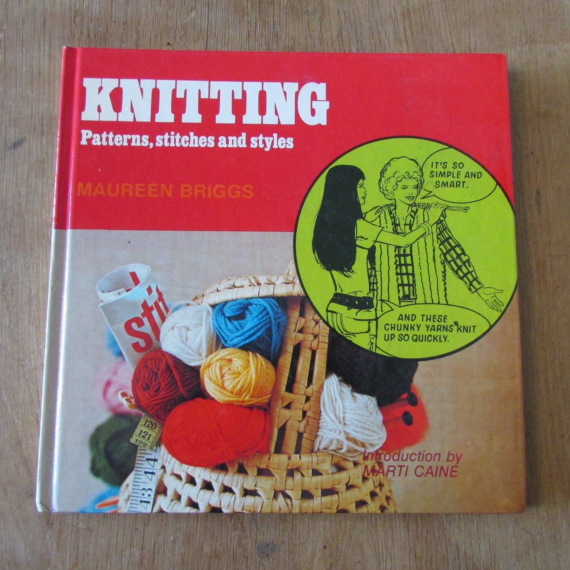 Knitting Patterns, Stitches & Styles, by Maureen Briggs (Hardback, 1977)