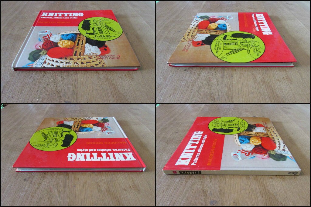 Knitting Patterns, Stitches & Styles, by Maureen Briggs (Hardback, 1977)