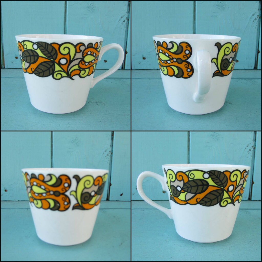 1960s/70s Ridgeway "Indian Summer" tea set