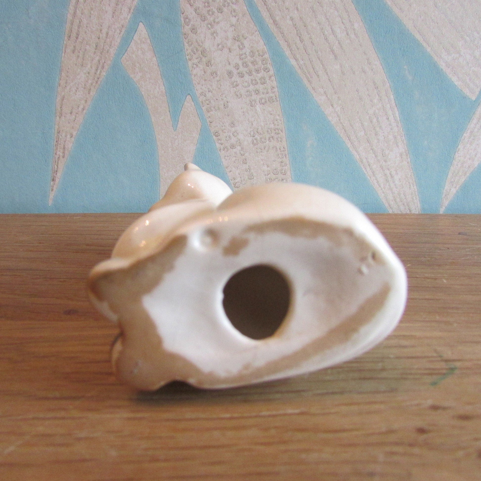 Vintage ceramic Siamese cat figurine