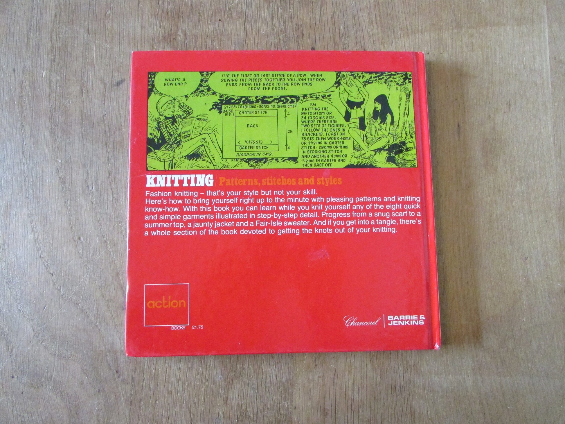Knitting Patterns, Stitches & Styles, by Maureen Briggs (Hardback, 1977)