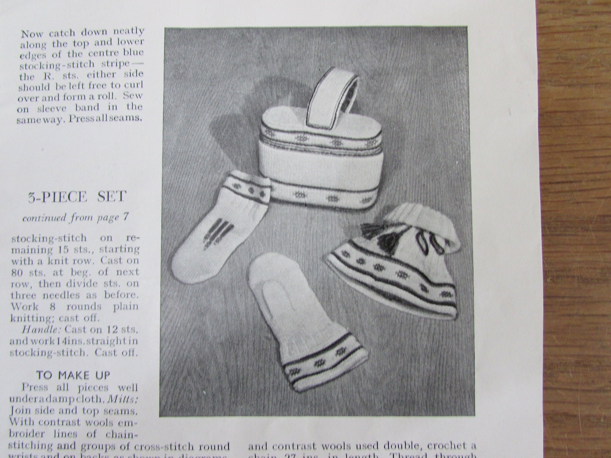 1940s Stitchcraft Under Twenty Teen-age Hand Knits pattern booklet