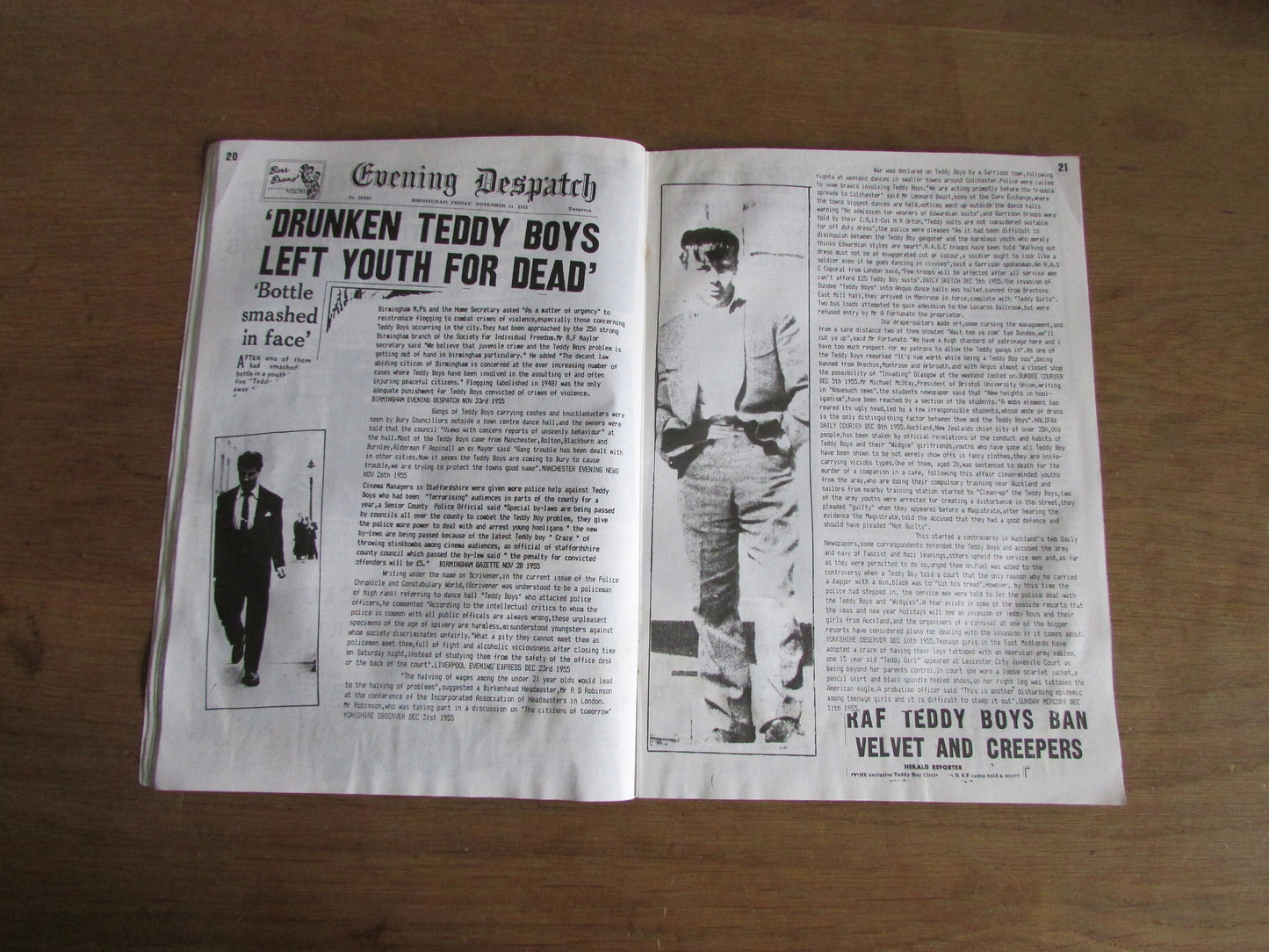 Rare 1994 Teddy Boy booklet, by Brian A. Rushgrove