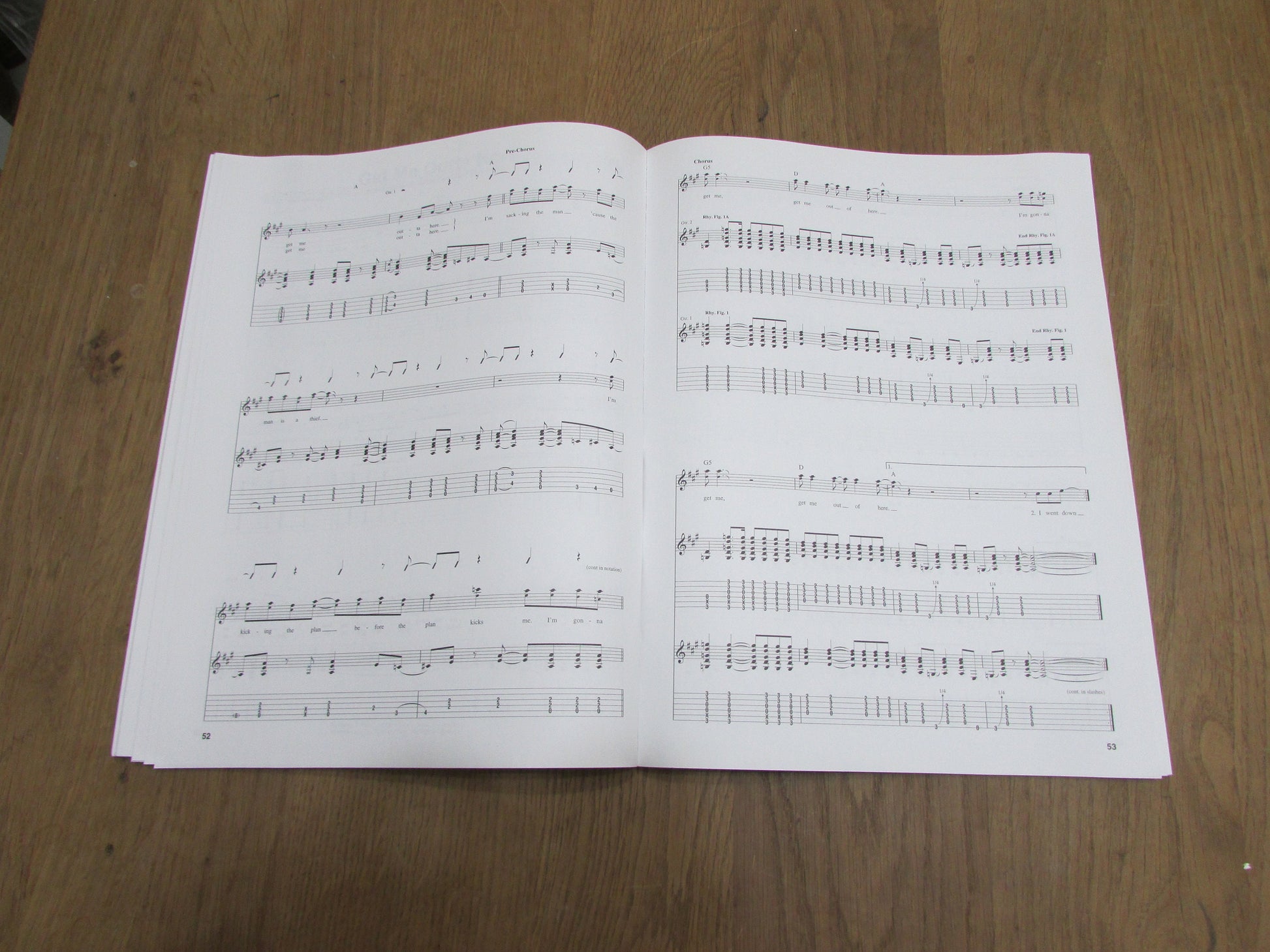 Jet Get Born: For Guitar TAB (Guitar Recorded Versions), (Softback)