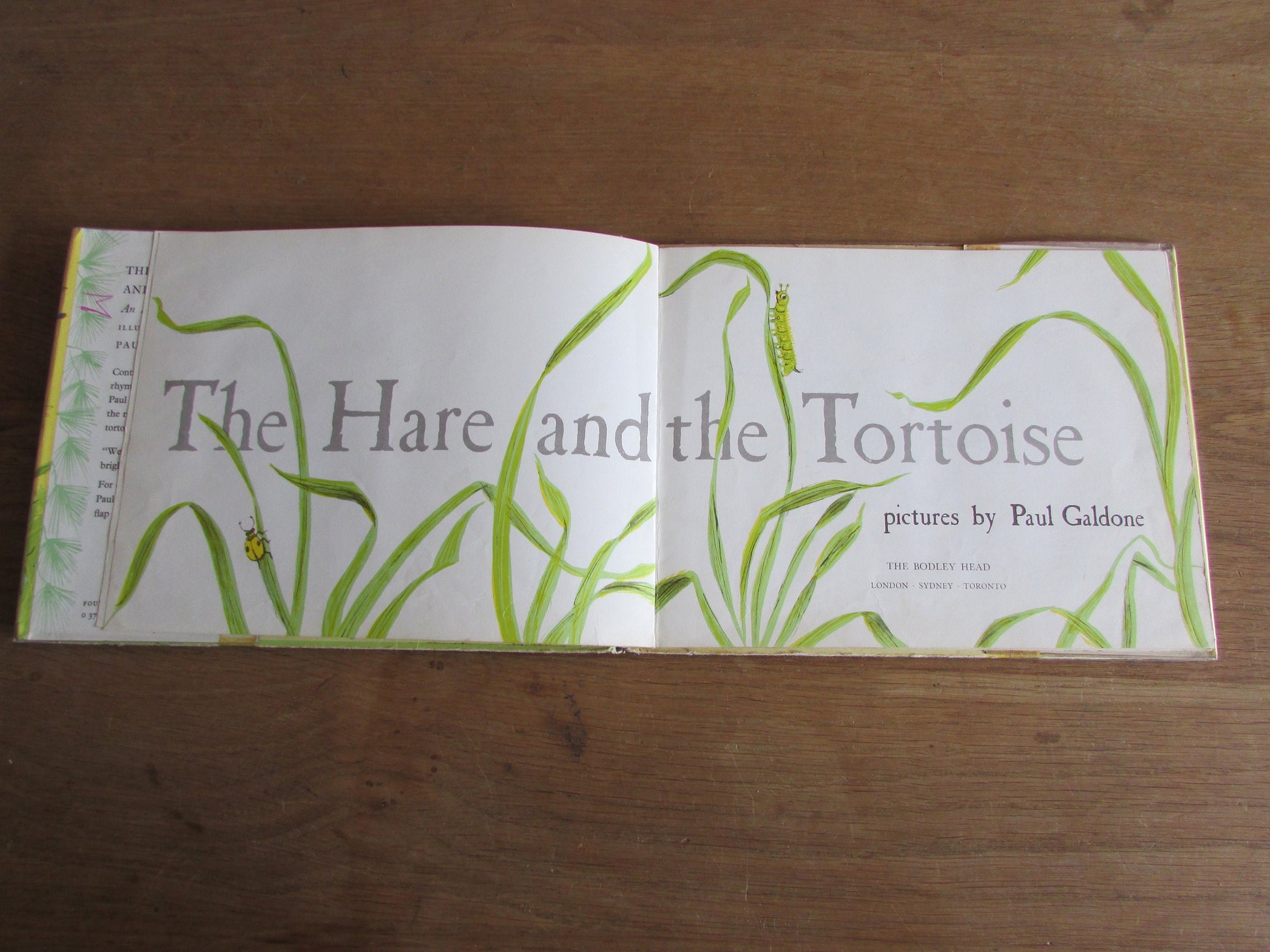 The Hare & The Tortoise: An Aesop fable, illustrated by Paul Galdone (Hardback, 1972)