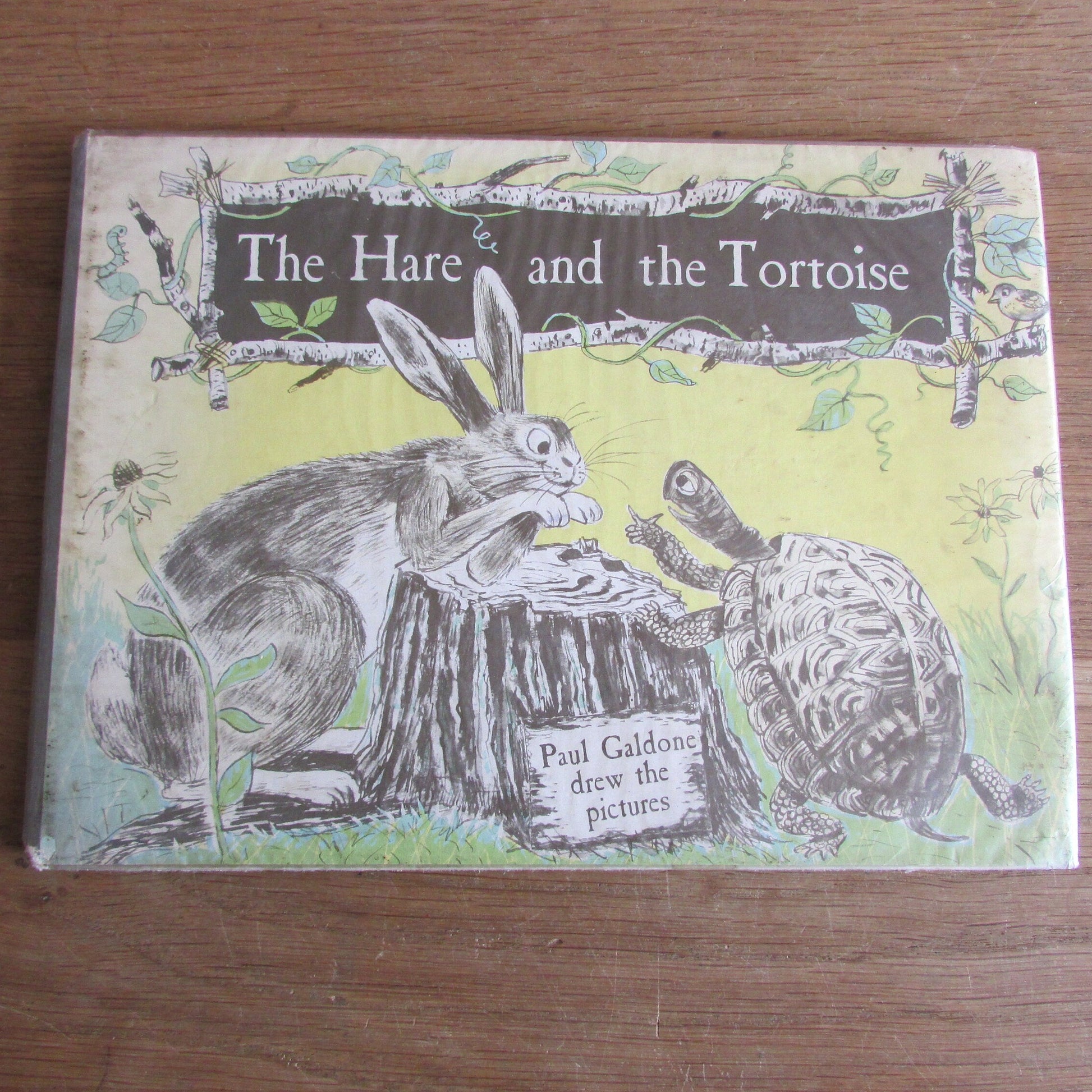 The Hare & The Tortoise: An Aesop fable, illustrated by Paul Galdone (Hardback, 1972)