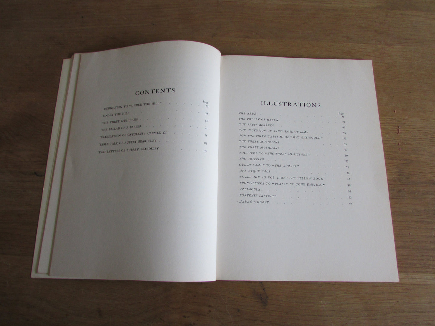 Under The Hill and Other Essays in Prose & Verse, by Aubrey Beasley (Softback, 1977)