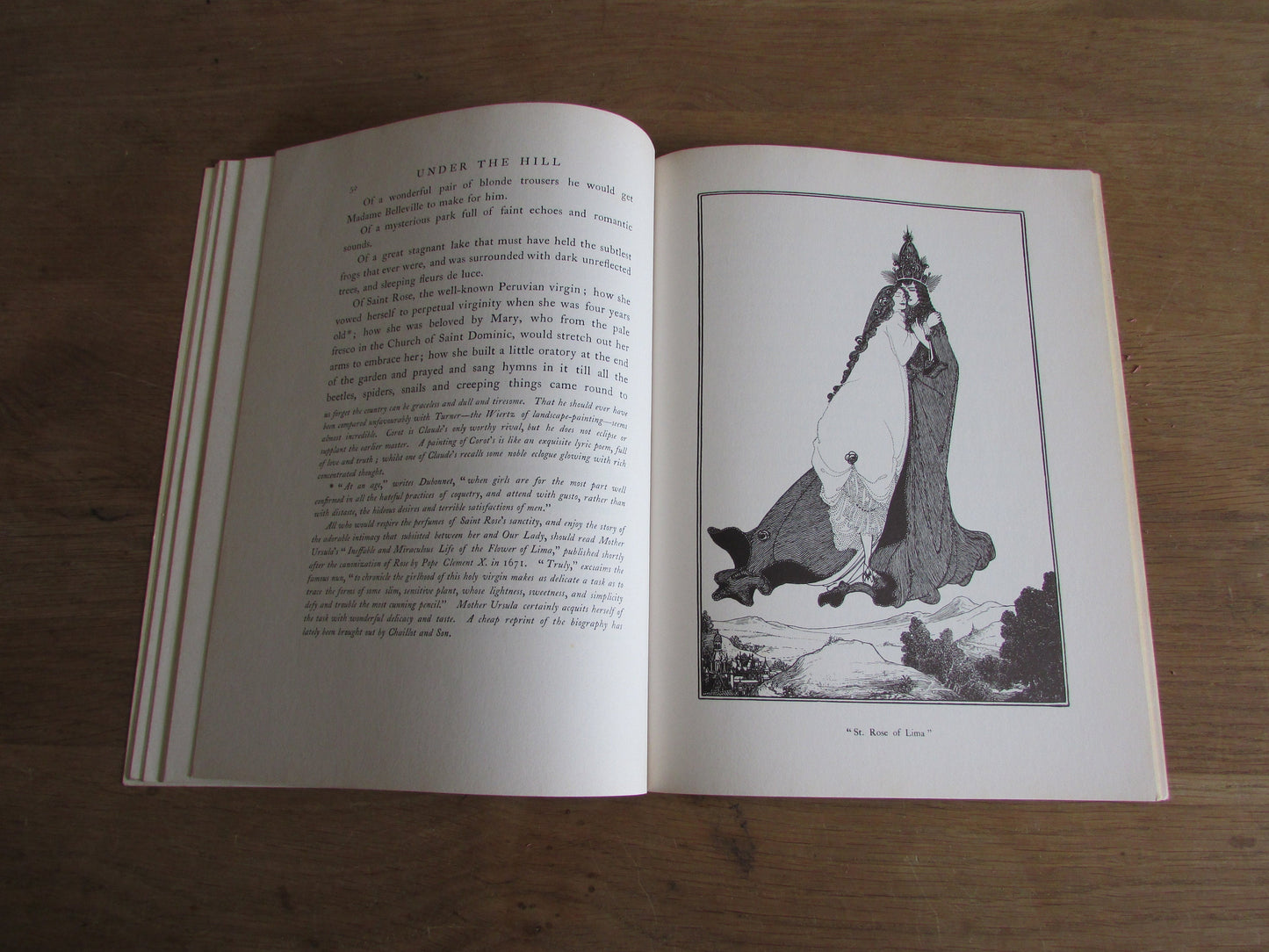Under The Hill and Other Essays in Prose & Verse, by Aubrey Beasley (Softback, 1977)