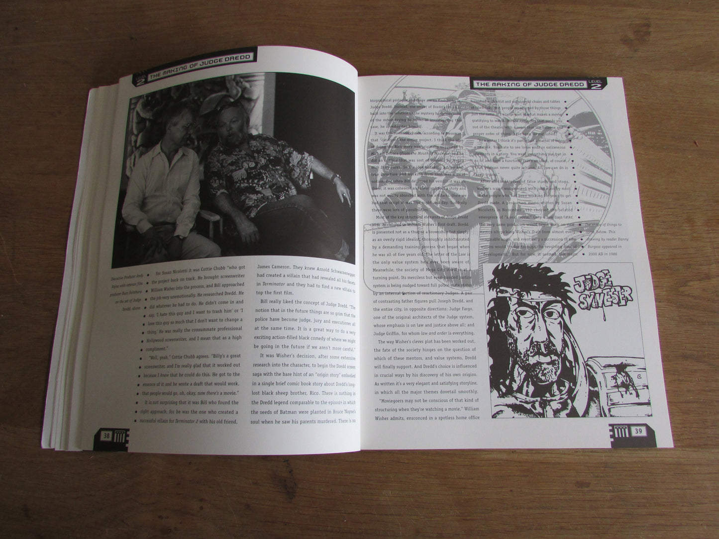 The Making of Judge Dredd, by Jane Killick (Softback, 1995)