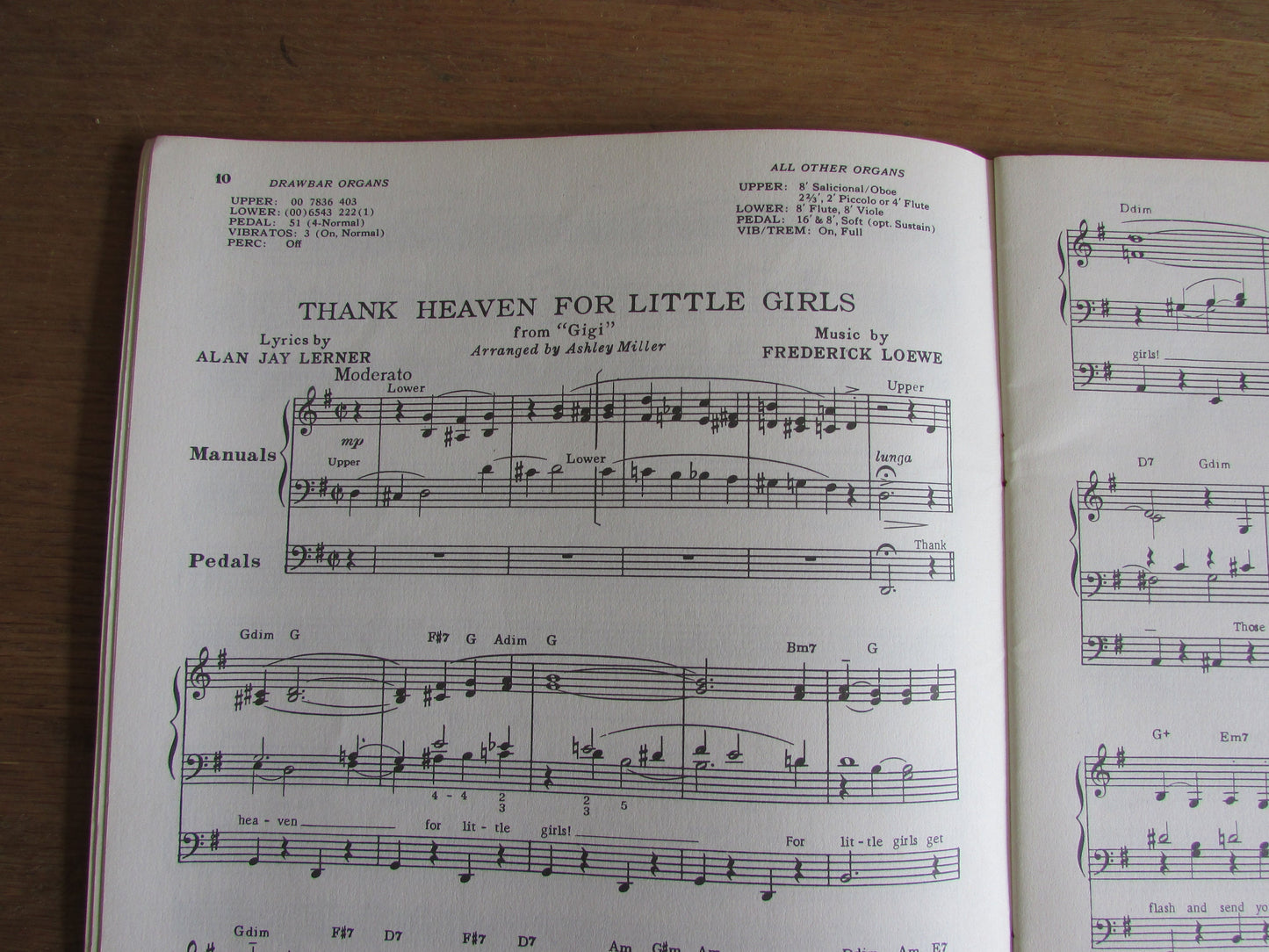 Show Stoppers for all Organs: The Great Songs of Lerner & Loewe - Paint Your Wagon / My Fair Lady / Gigi (Softback, 1960)